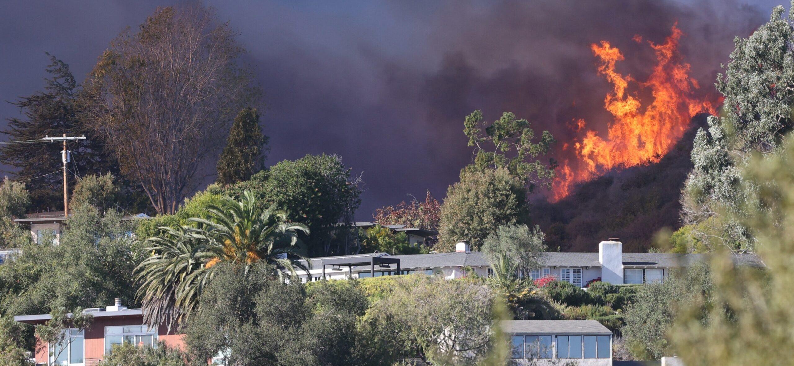 Pacific Palisades fire as it consumes residents homes and neighborhoods.