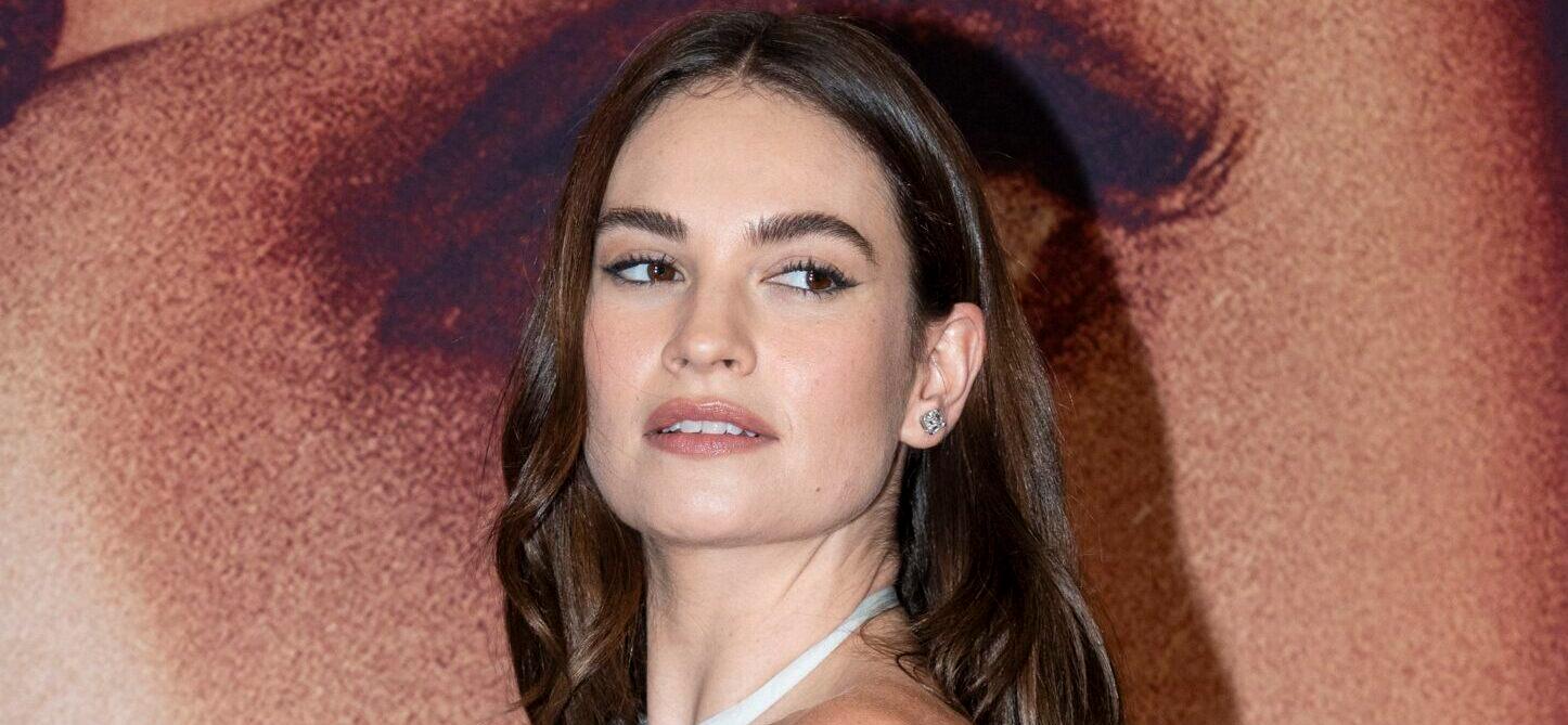 'Finalmente l'Alba' premiere in Rome on February 05, 2024. 05 Feb 2024 Pictured: Lily James. Photo credit: Stefano Costantino / MEGA TheMegaAgency.com +1 888 505 6342 (Mega Agency TagID: MEGA1092526_026.jpg) [Photo via Mega Agency]