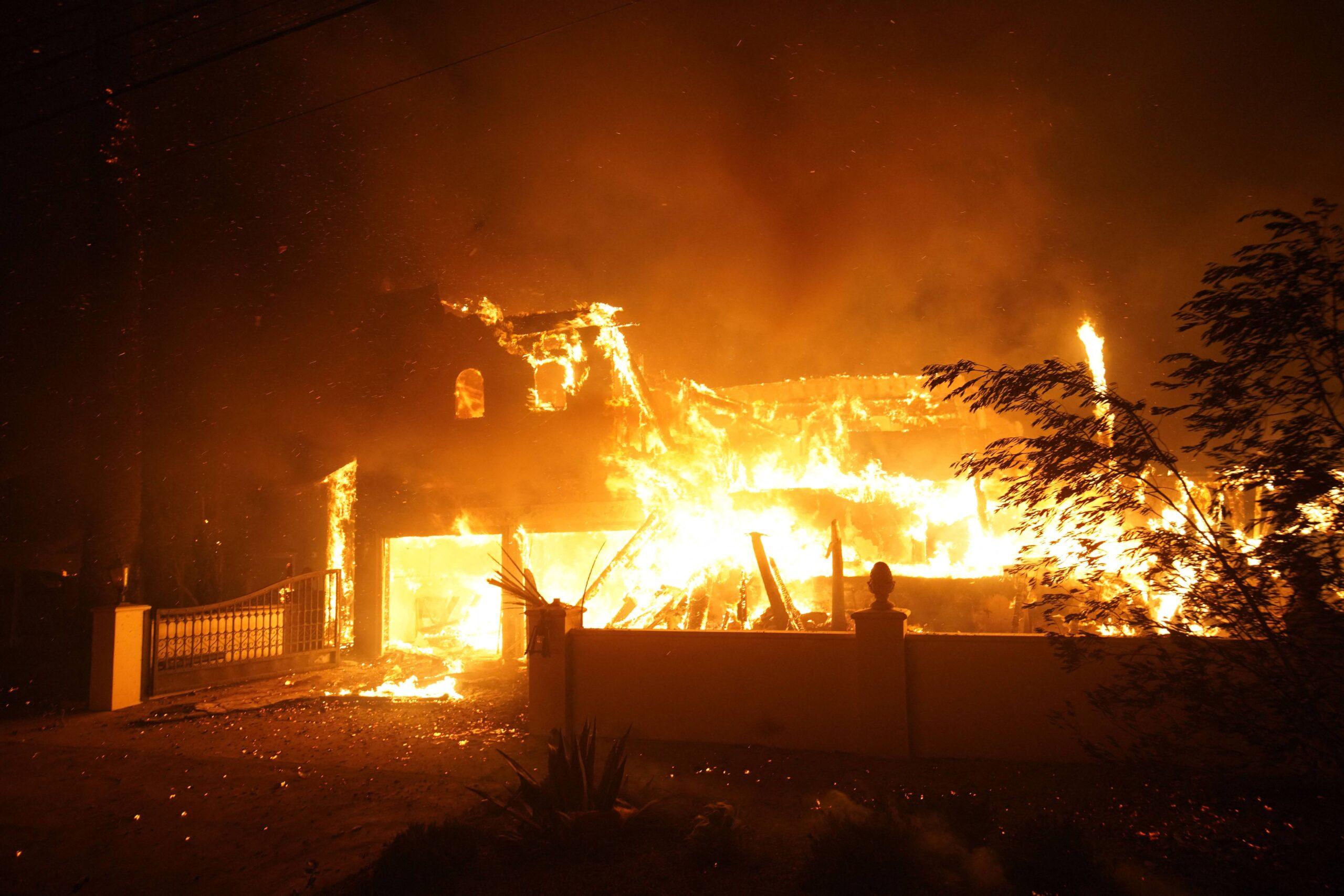 Pacific Palisades Fire in Los Angeles