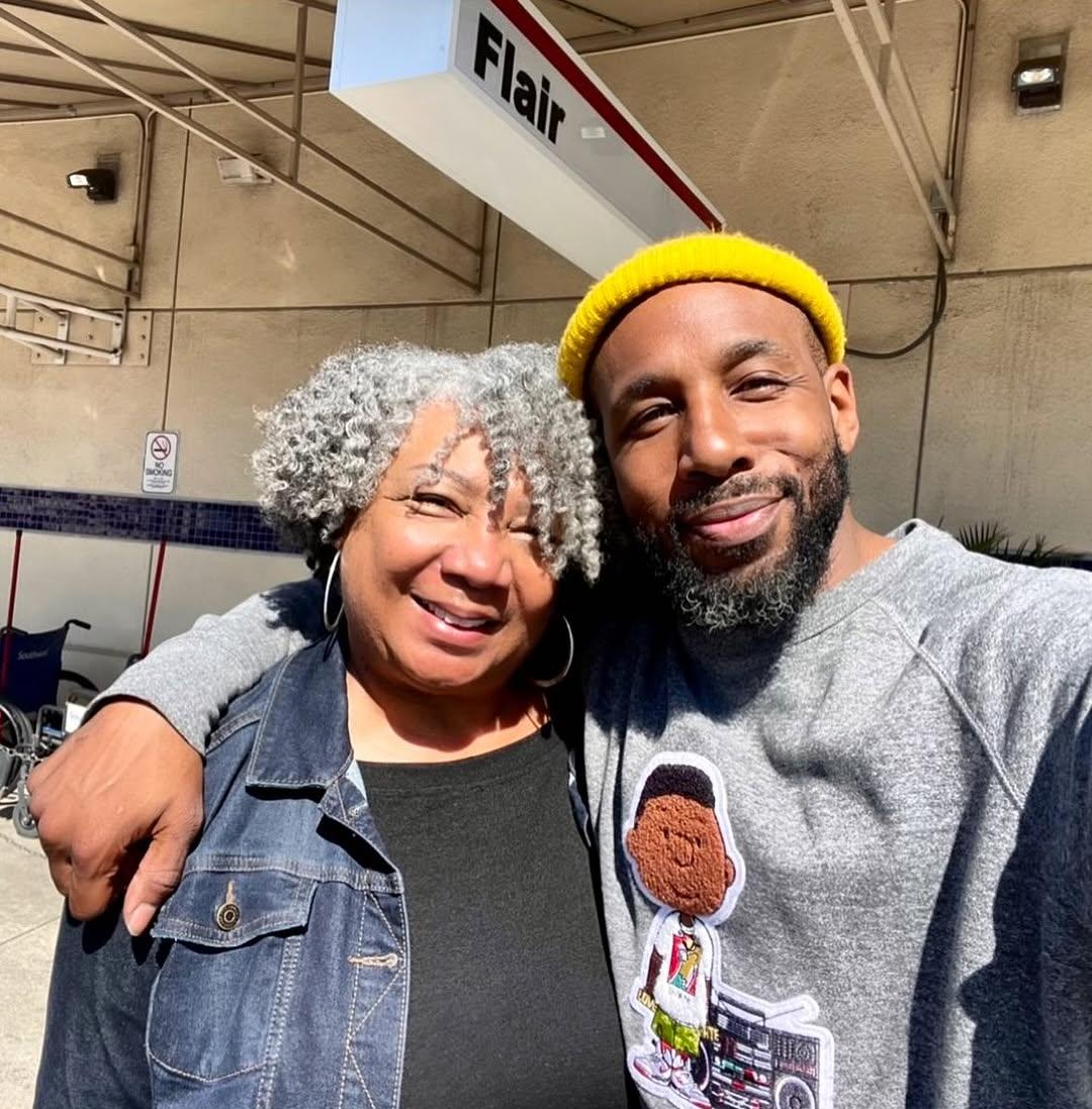 Stephen Twitch Boss e sua mãe Connie