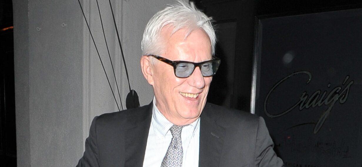 Actor James Woods at Craig's for dinner with friends on April 1, 2019.