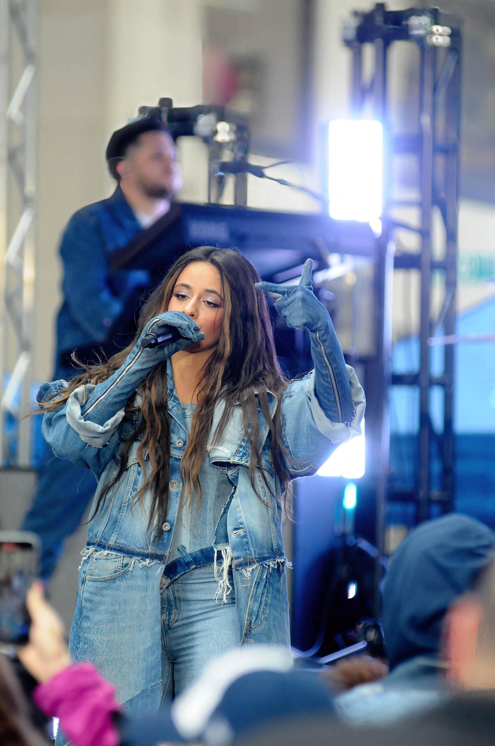 Camila Cabello performs on the 'Today' Show, New York, US