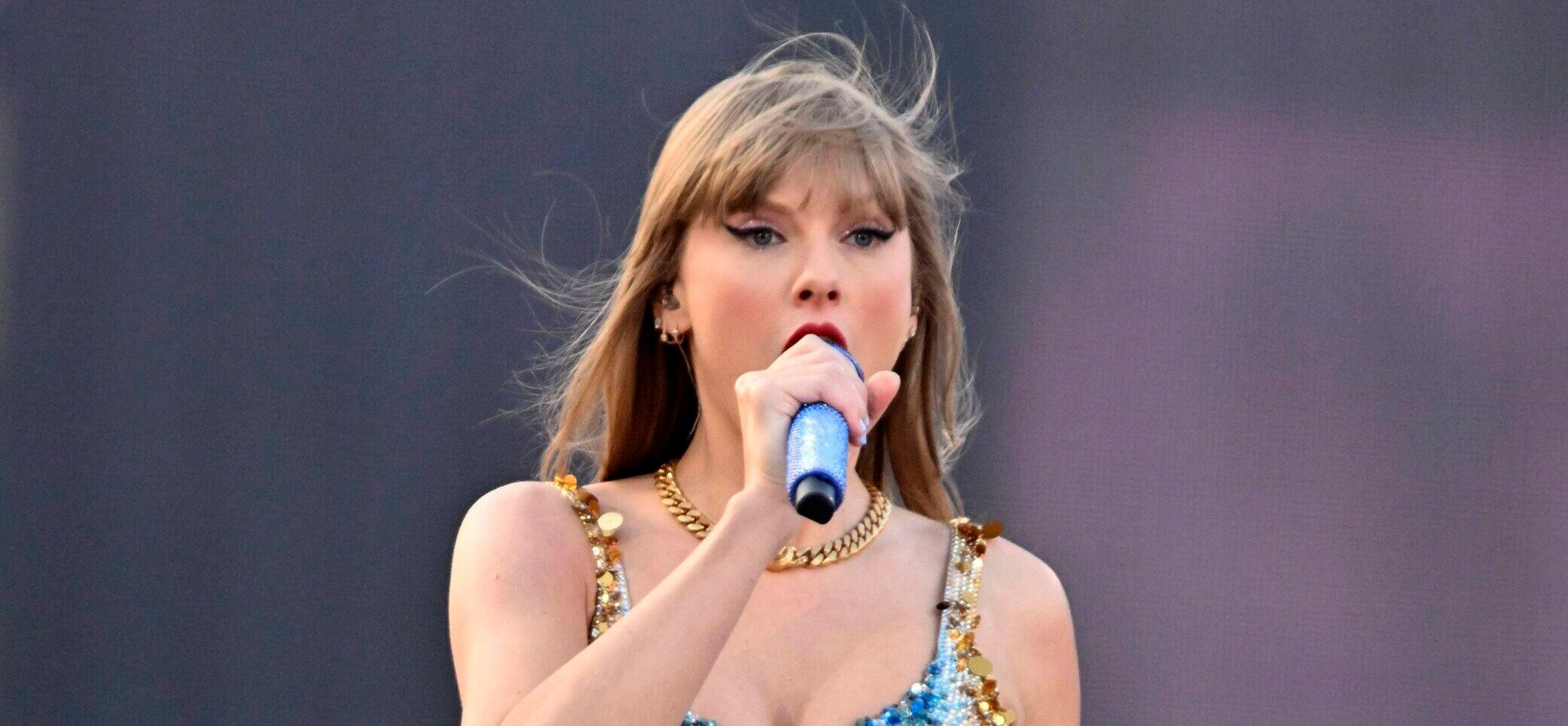 Taylor Swift at Murrayfield Stadium in Scotland