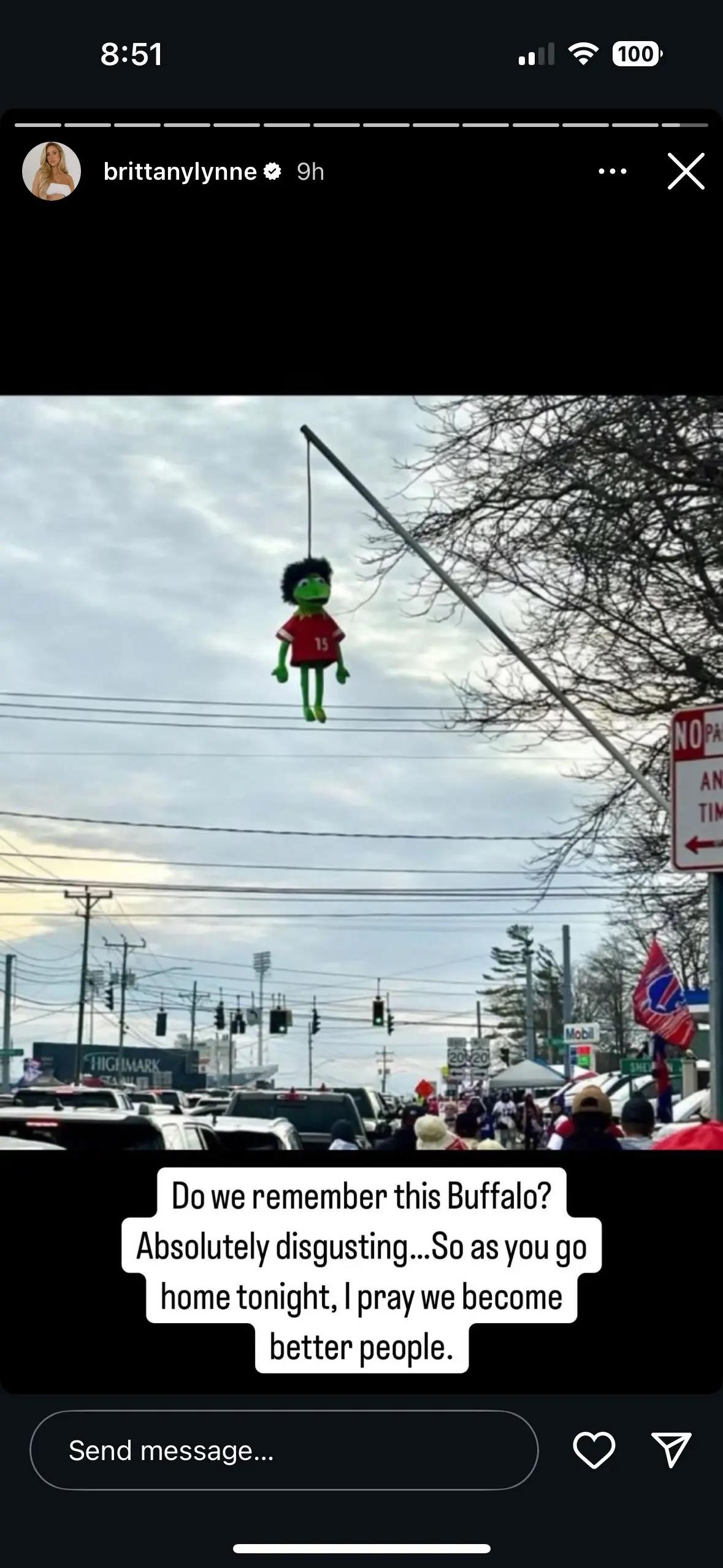 image of a Kermit the Frog toy wearing Patrick’s No. 15 jersey