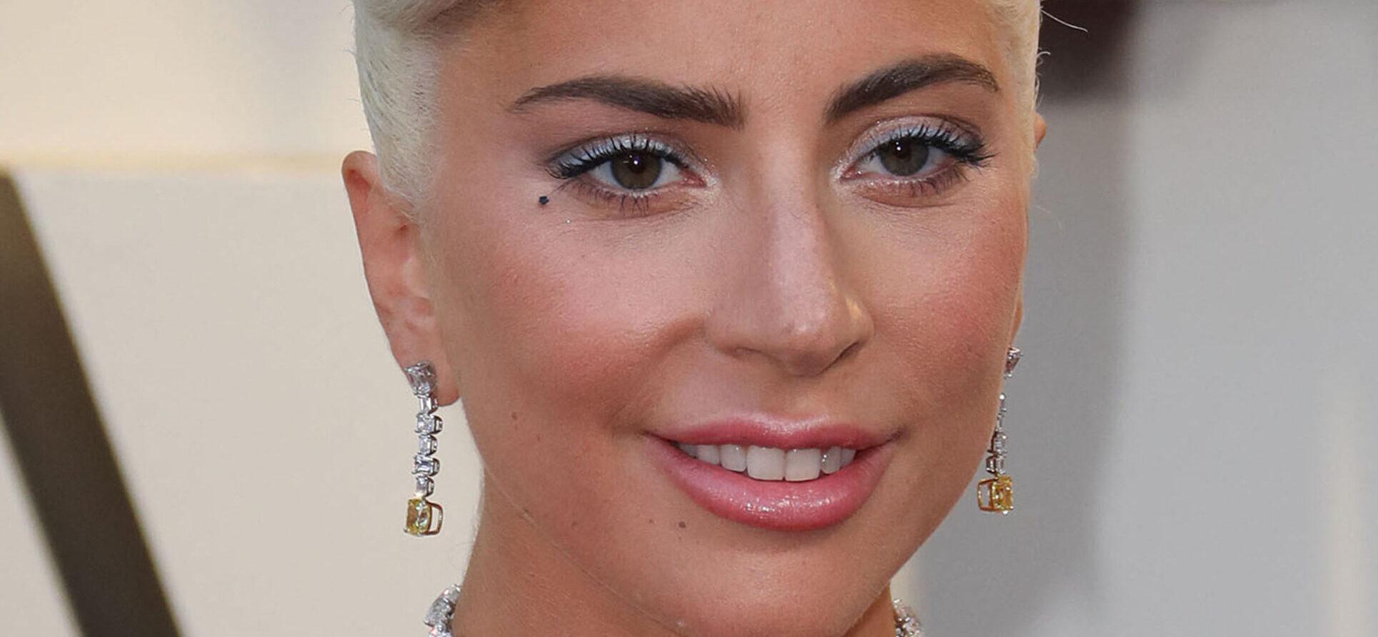 Lady Gaga smiling
