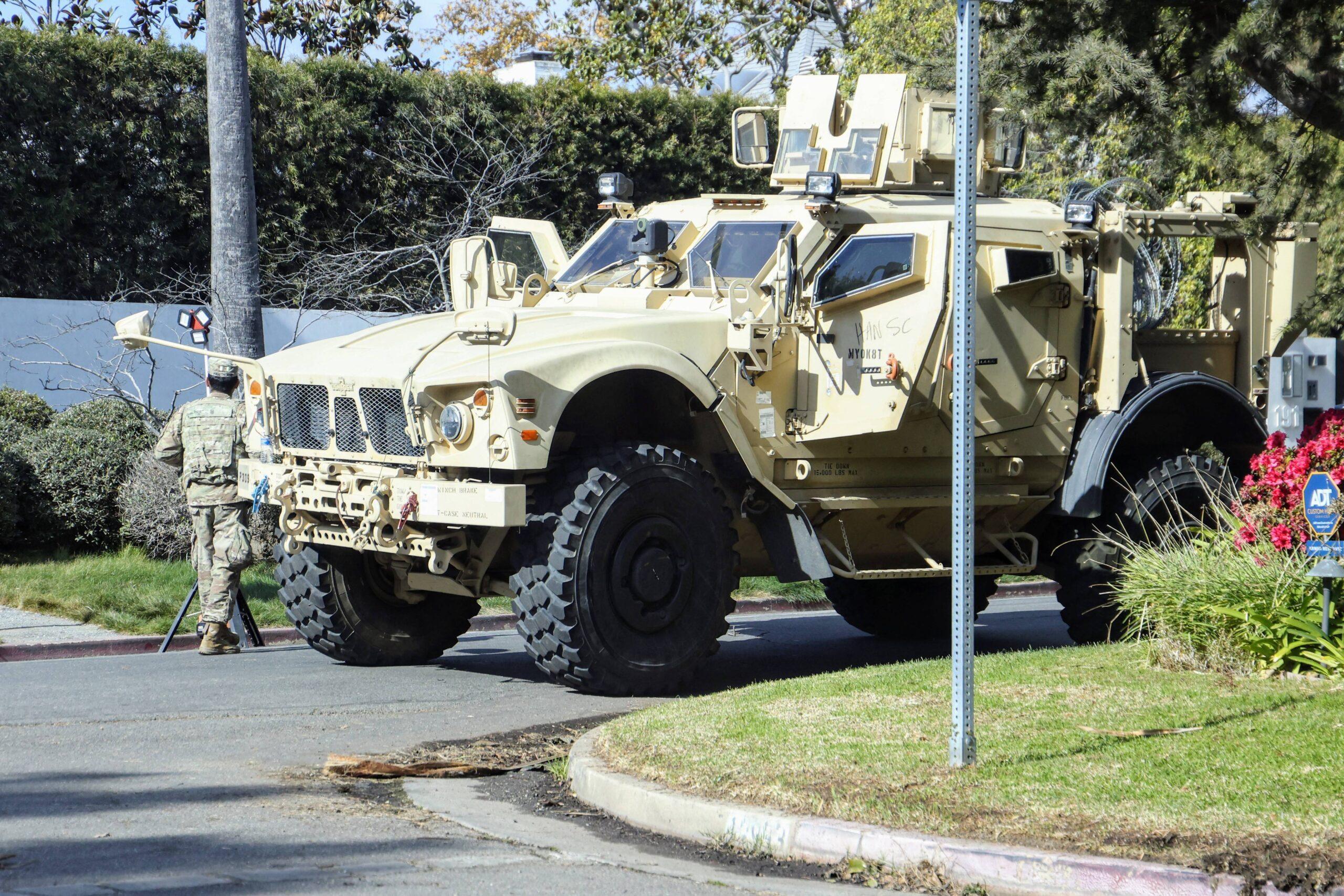 The National Guard announced in Ben Affleck home while still in evaluation