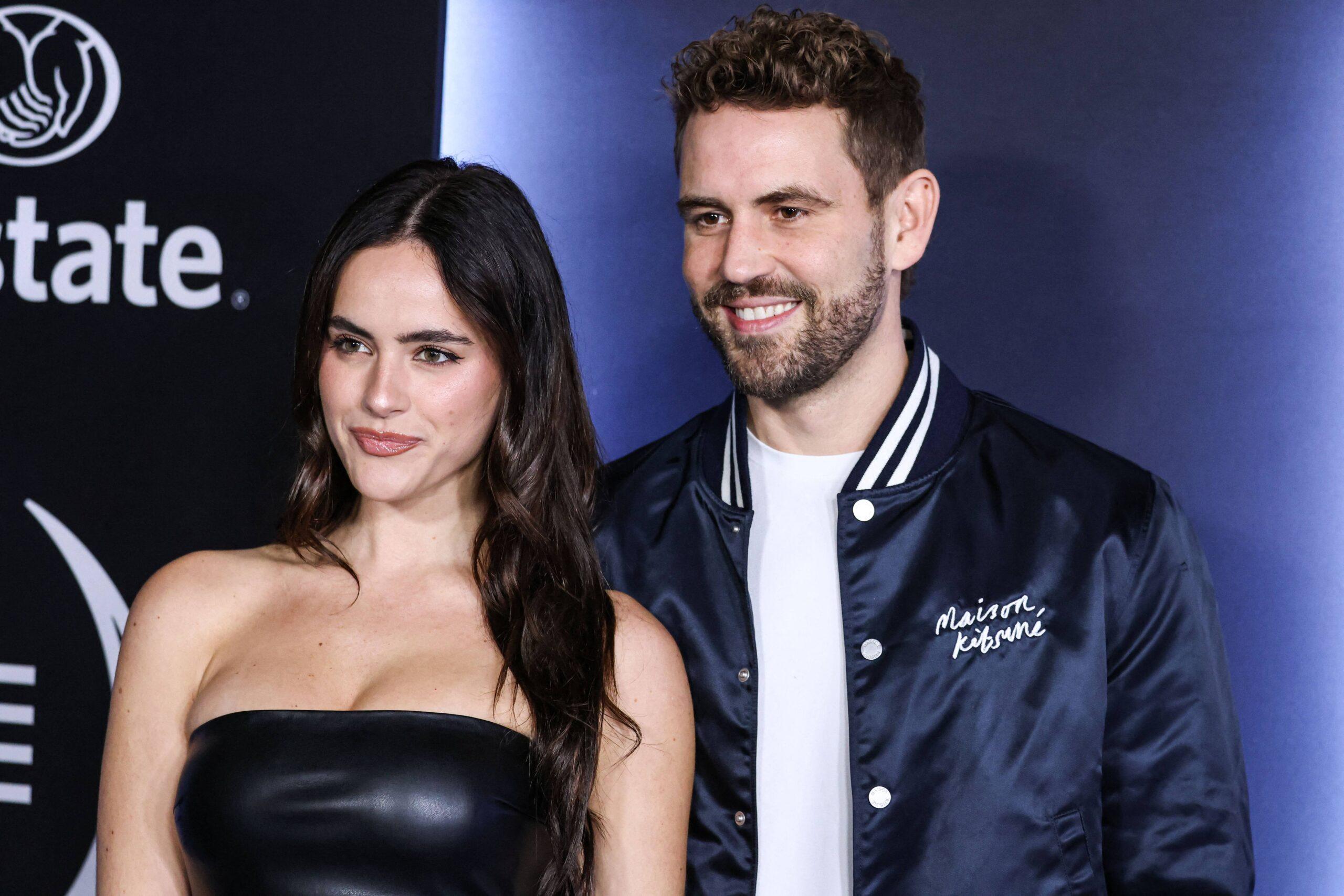 Natalie Joy dan Nick Viall di ESPN dan Pesta Allstate CFP di acara playoff 2023