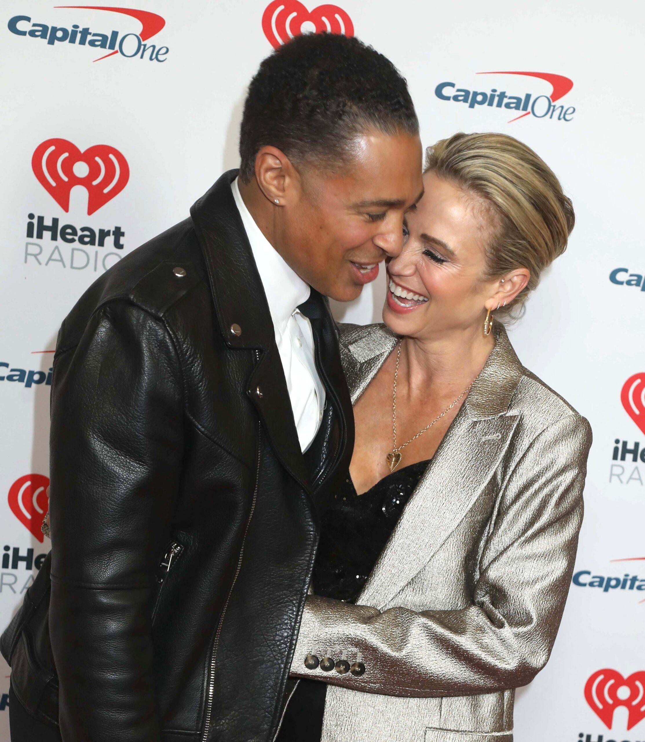 TJ Holmes and Amy Robach at 2023 Z100s IHeartRadio Jingle Ball - Arrrivals