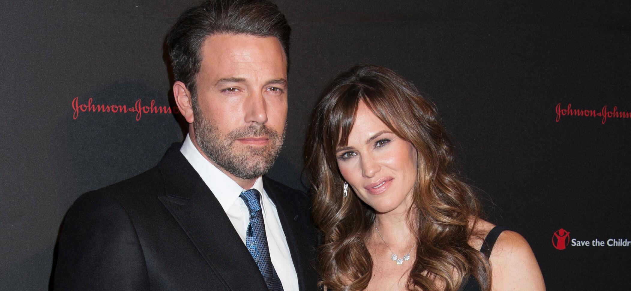 Ben Affleck and Jennifer Garner at Save the Children Event