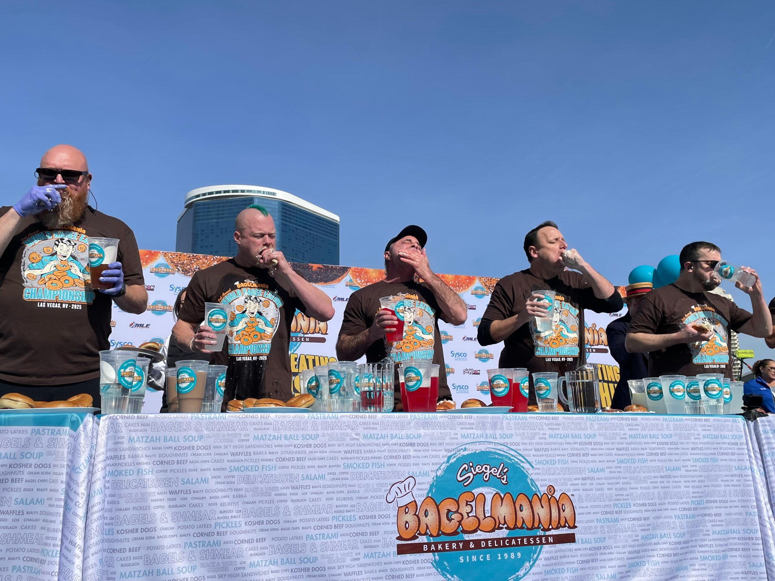 Siegel's Bagelmania World Bagel Eating Championship 