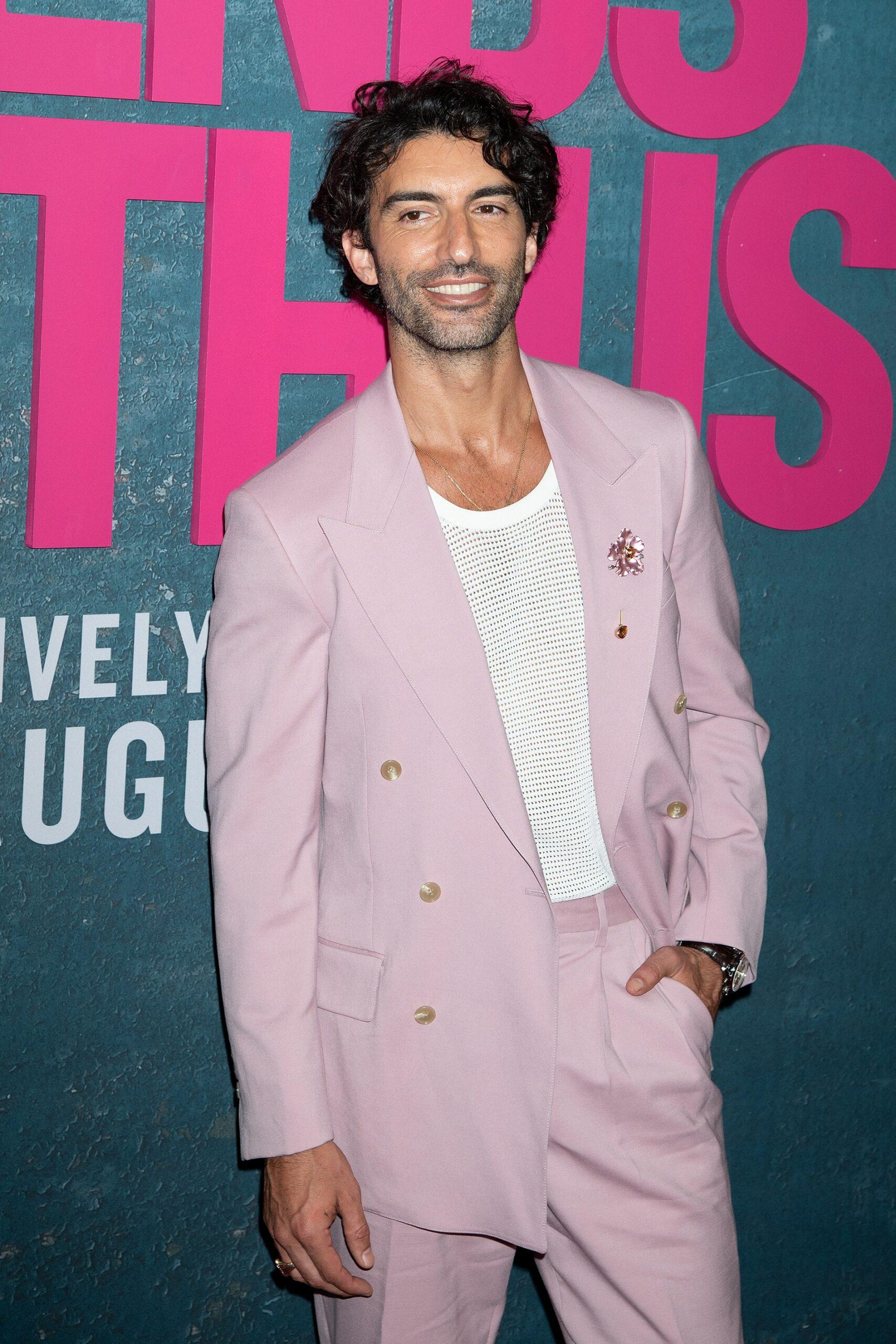 Justin Baldoni at It Ends With Us premiere