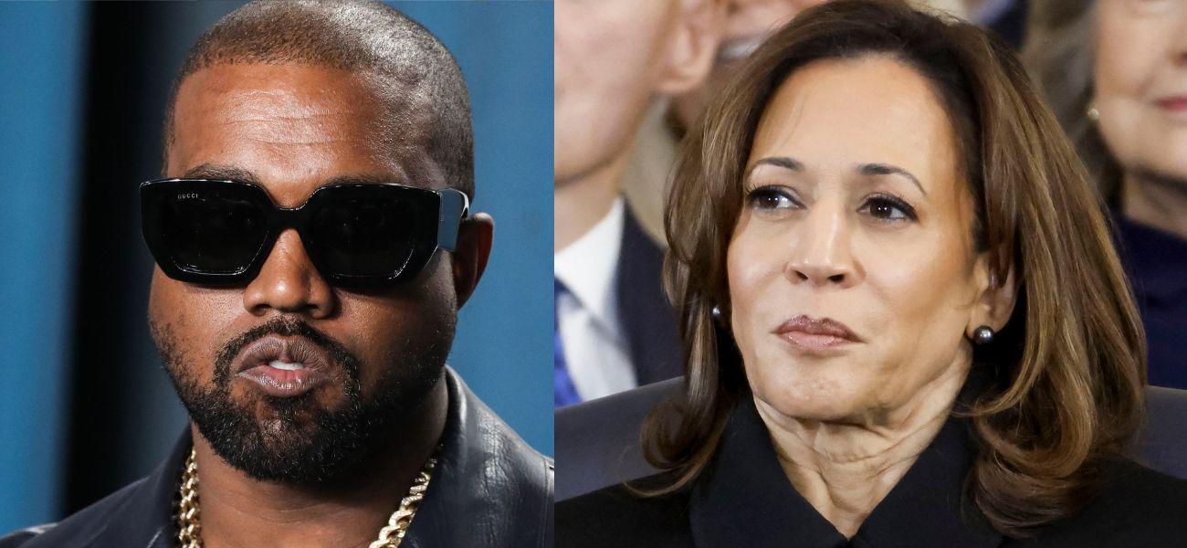 ///kanye west kamala harris