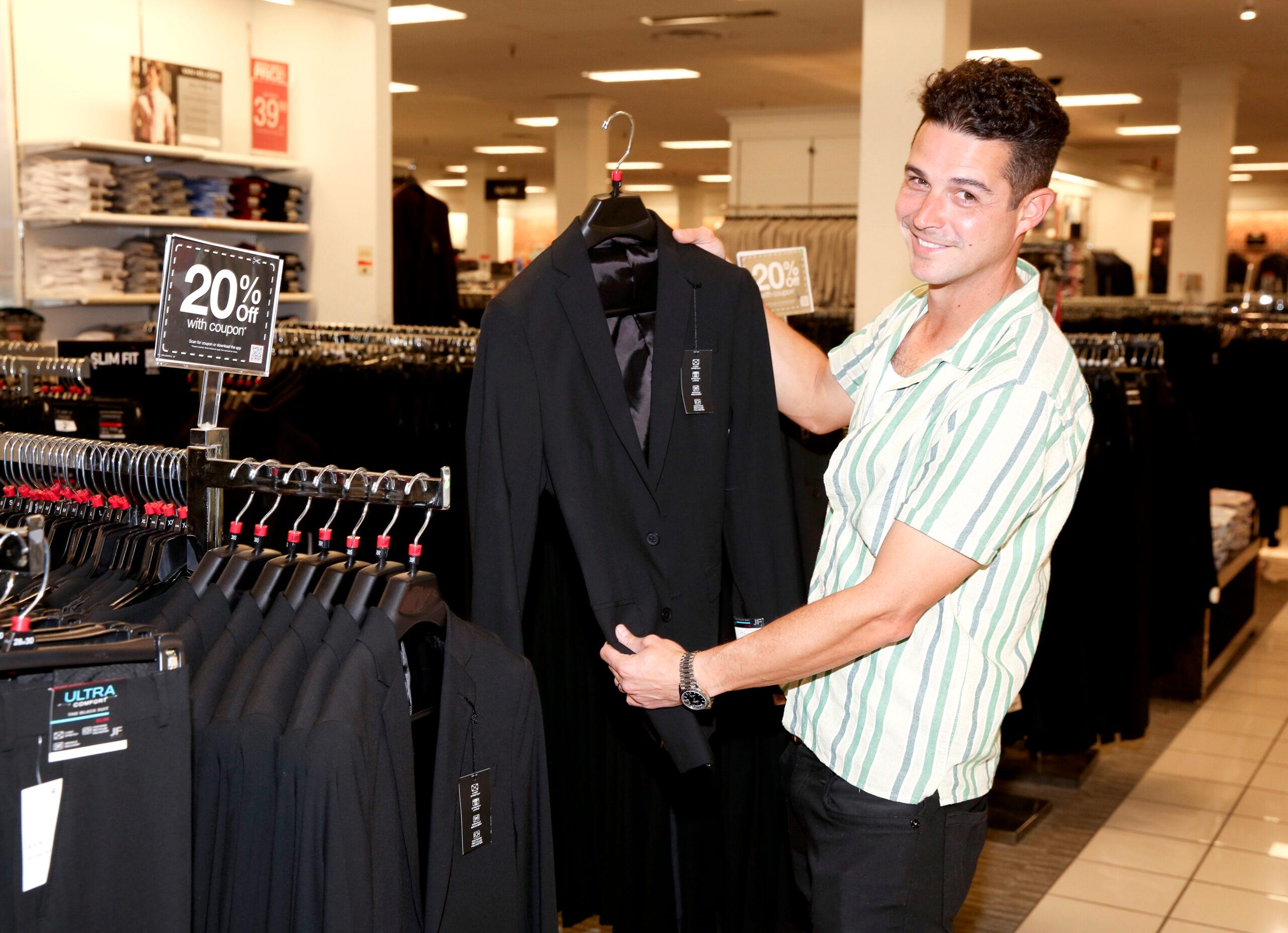 Wells Adams Holding Jacket in Jcpenney