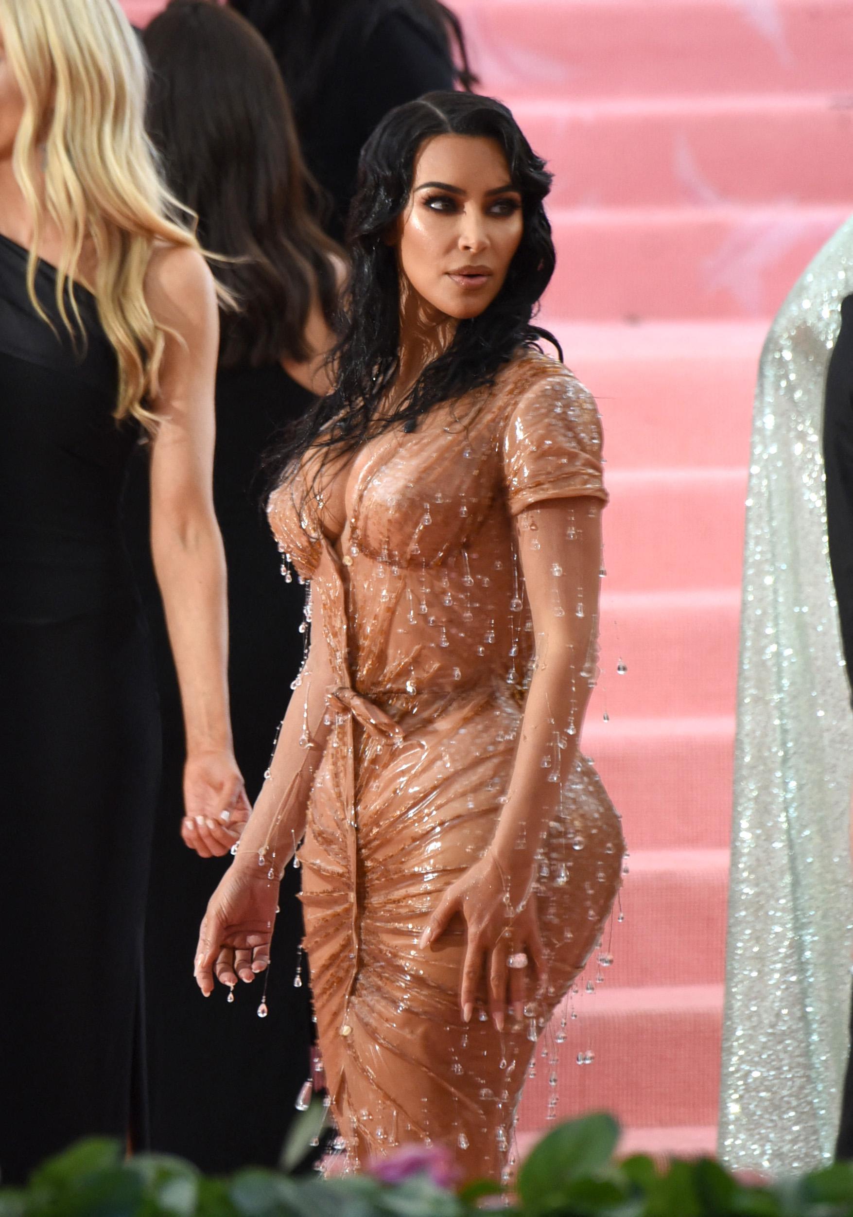 Kim Kardashian at The 2019 Met Gala Celebrating Camp: Notes on Fashion