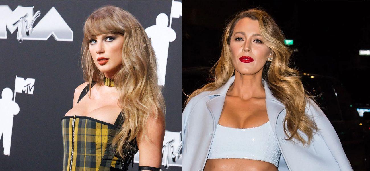 Taylor Swift, Blake Lively photo collage