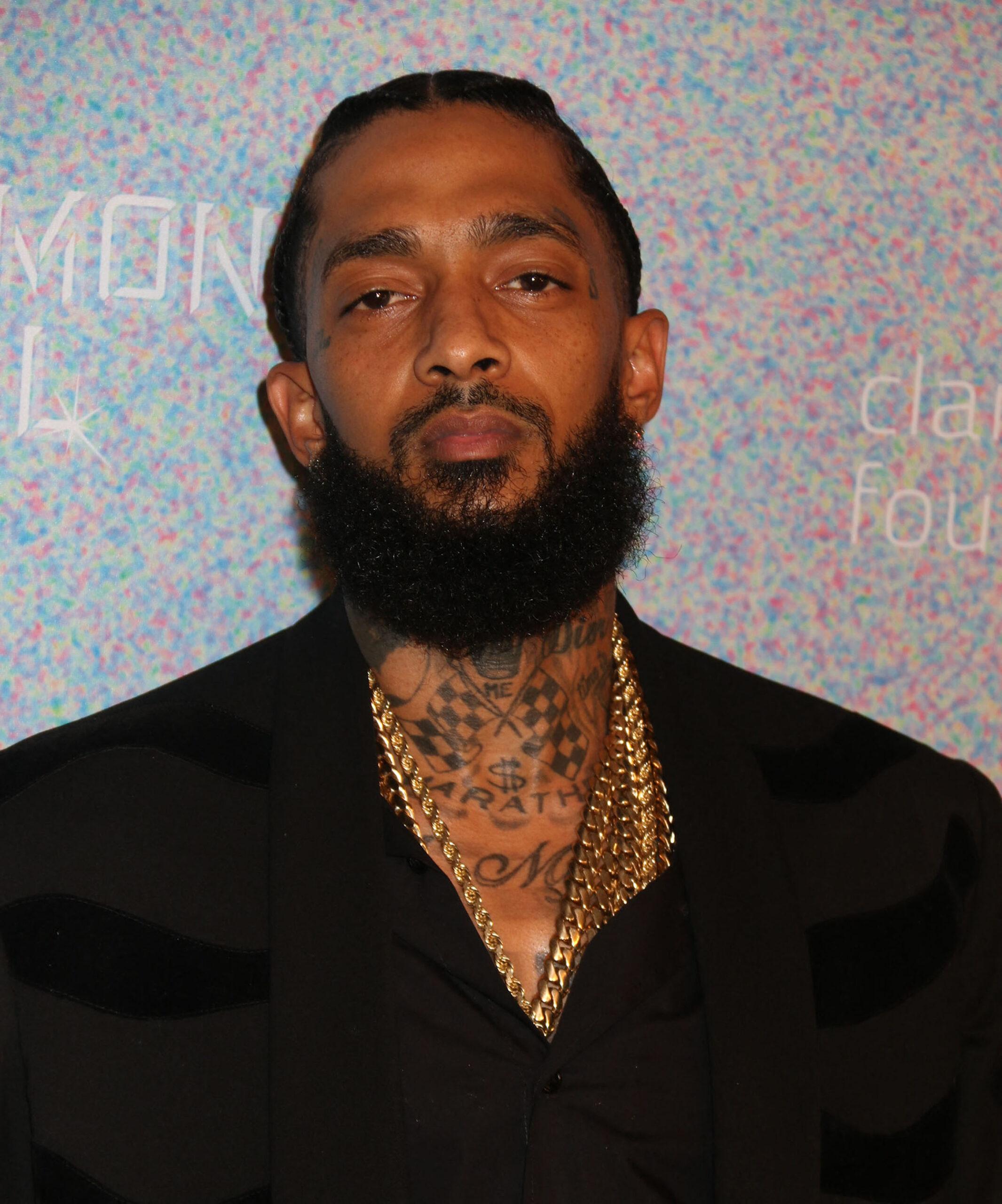 Nipsey Hussle at Rihanna's 4th Annual Diamond Ball