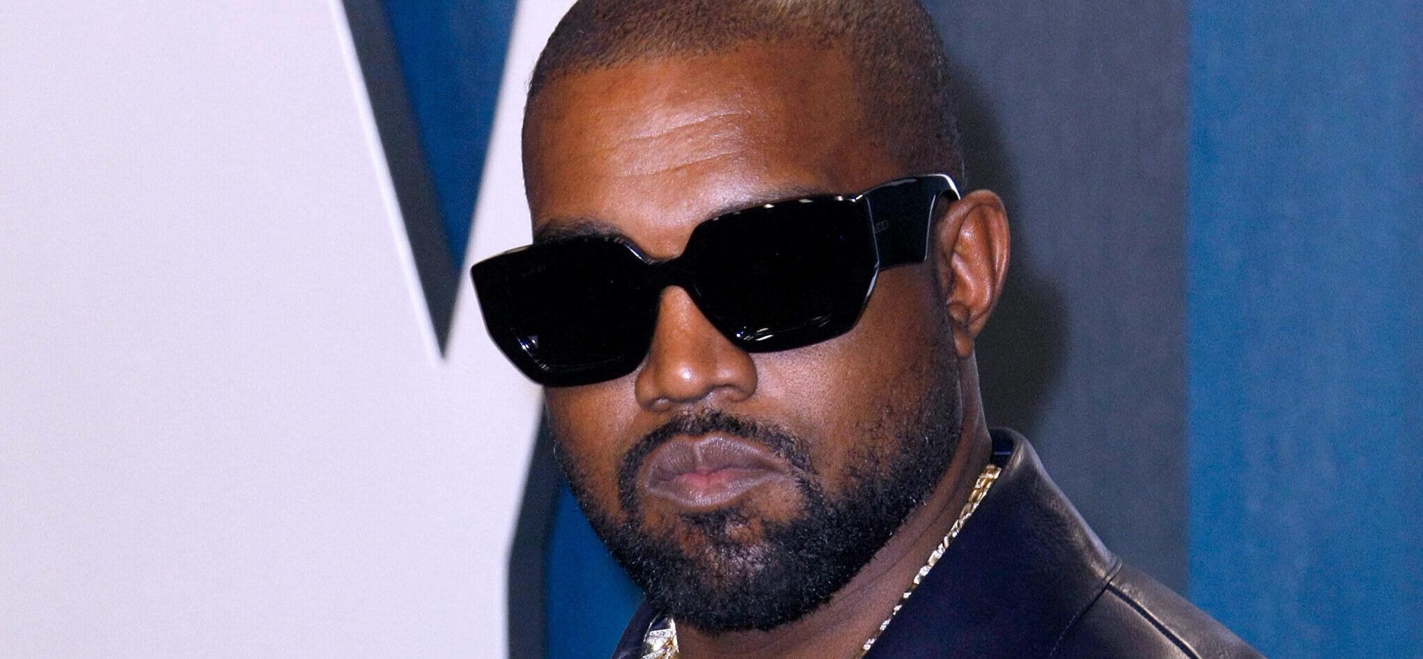 Kanye West at Vanity Fair Oscar Party