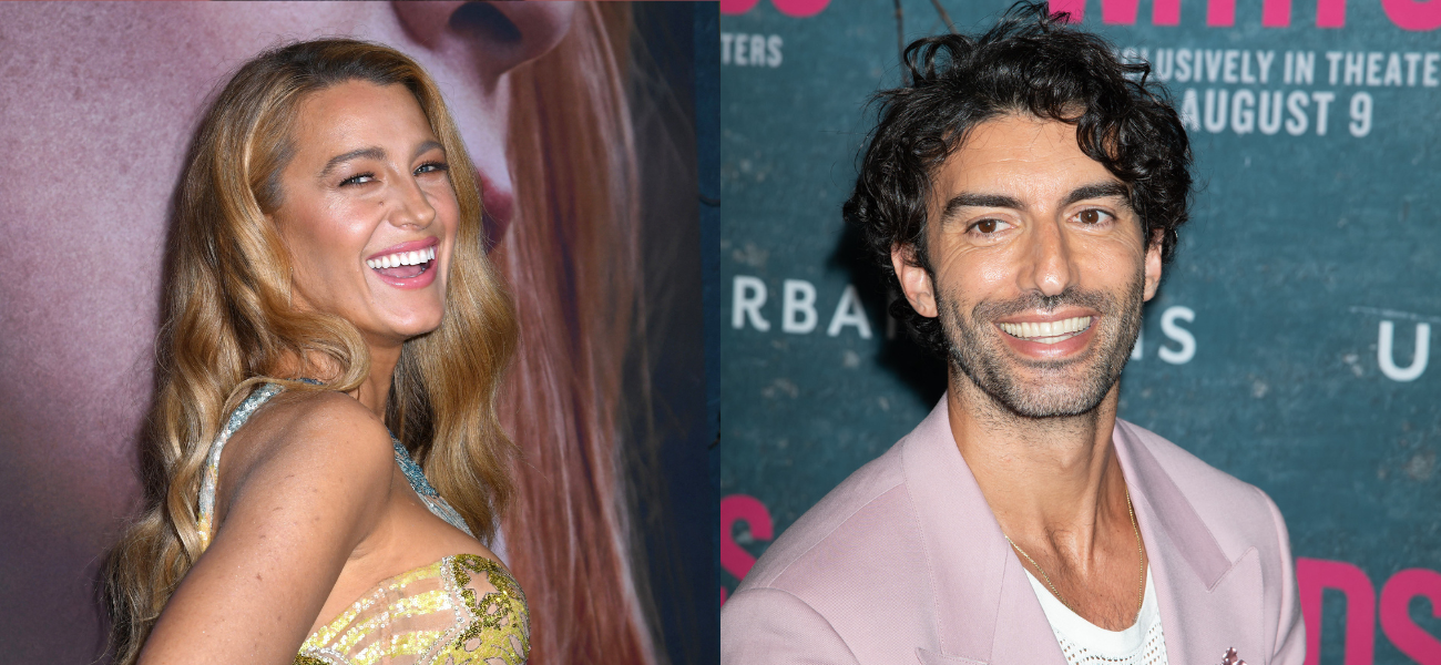 Blake Lively and Justin Baldoni on It Ends With Us red carpet