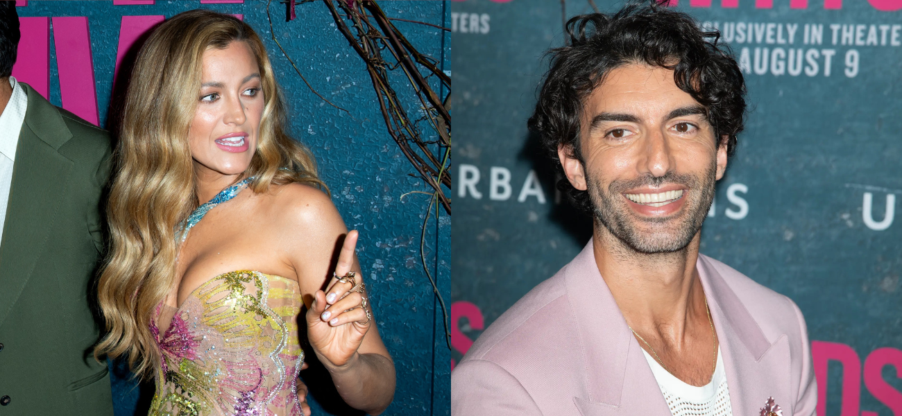 Blake Lively and Justin Baldoni on It Ends With Us red carpet