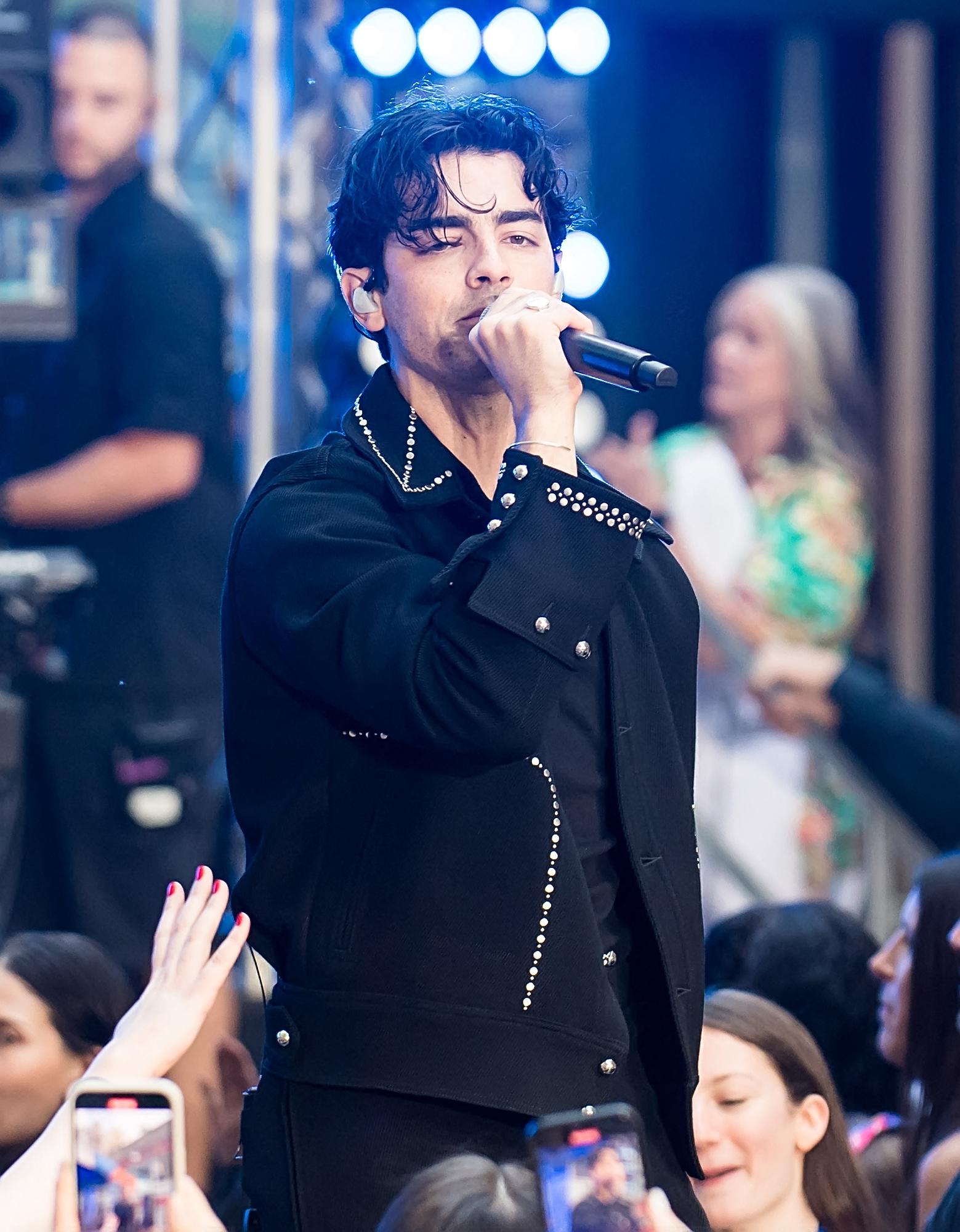 Joe Jonas performs on NBC's "Today" show