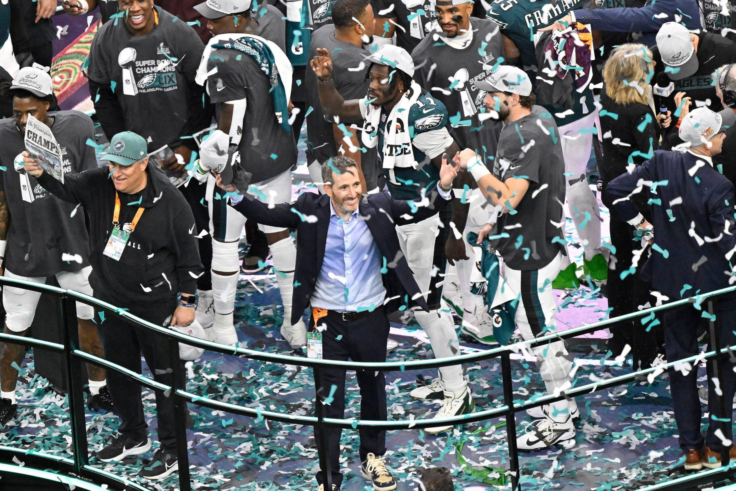 Eagles celebrate Super Bowl