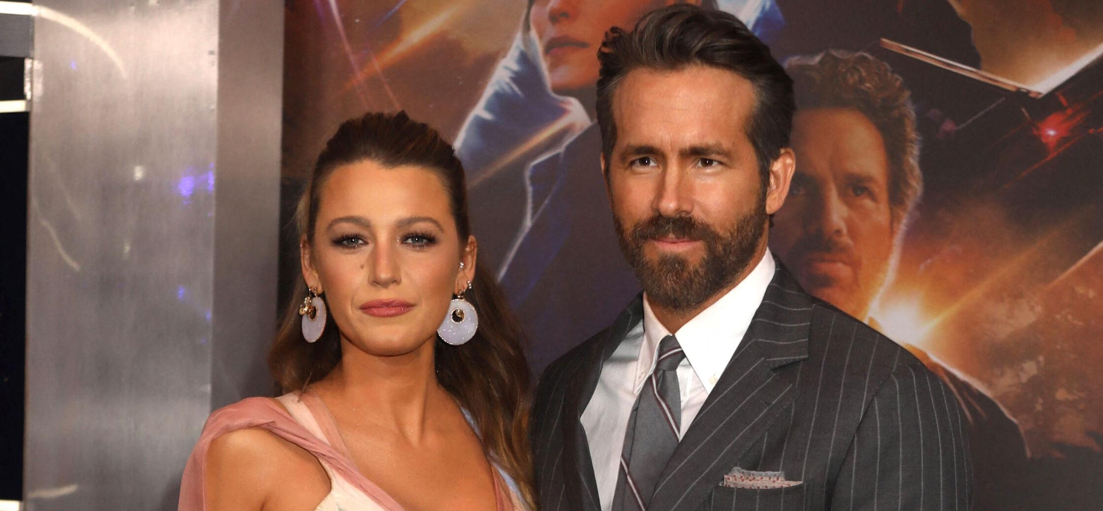 Blake Lively and Ryan Reynolds at The Adam Project New York Premiere