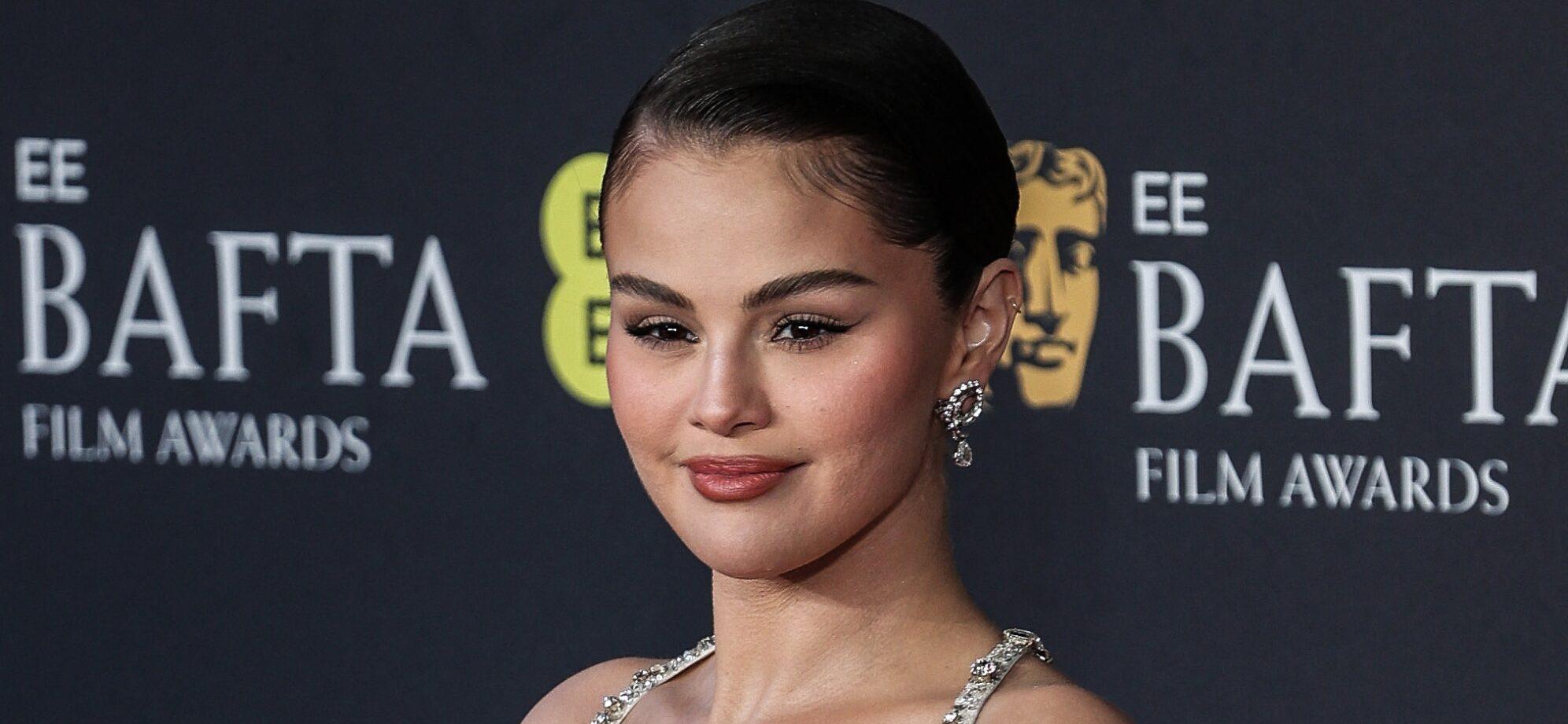 Selena Gomez at 2025 BAFTA Film Awards In London