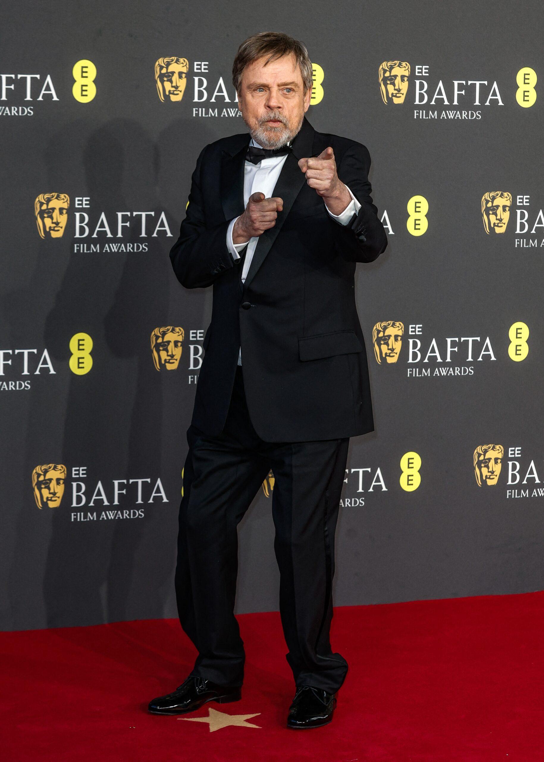 Mark Hamill on the EE Bafta Film Awards 2025 held at the Royal Festival Hall in London