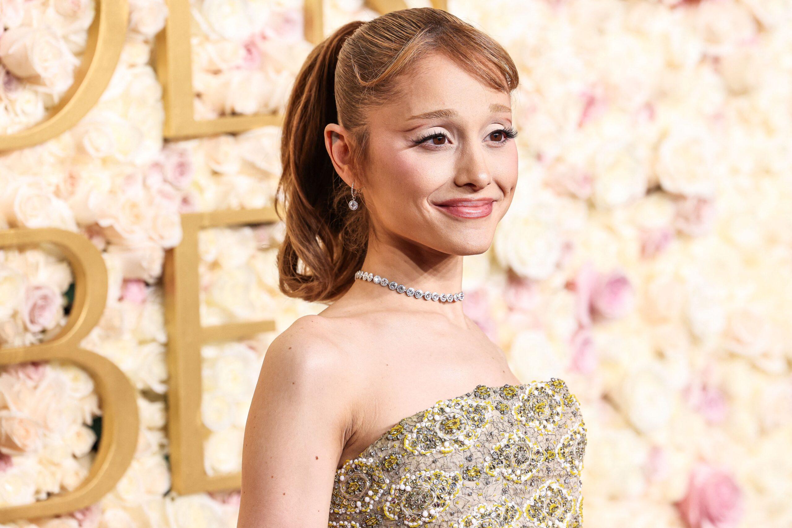 Ariana Grande at 82nd Annual Golden Globe Awards