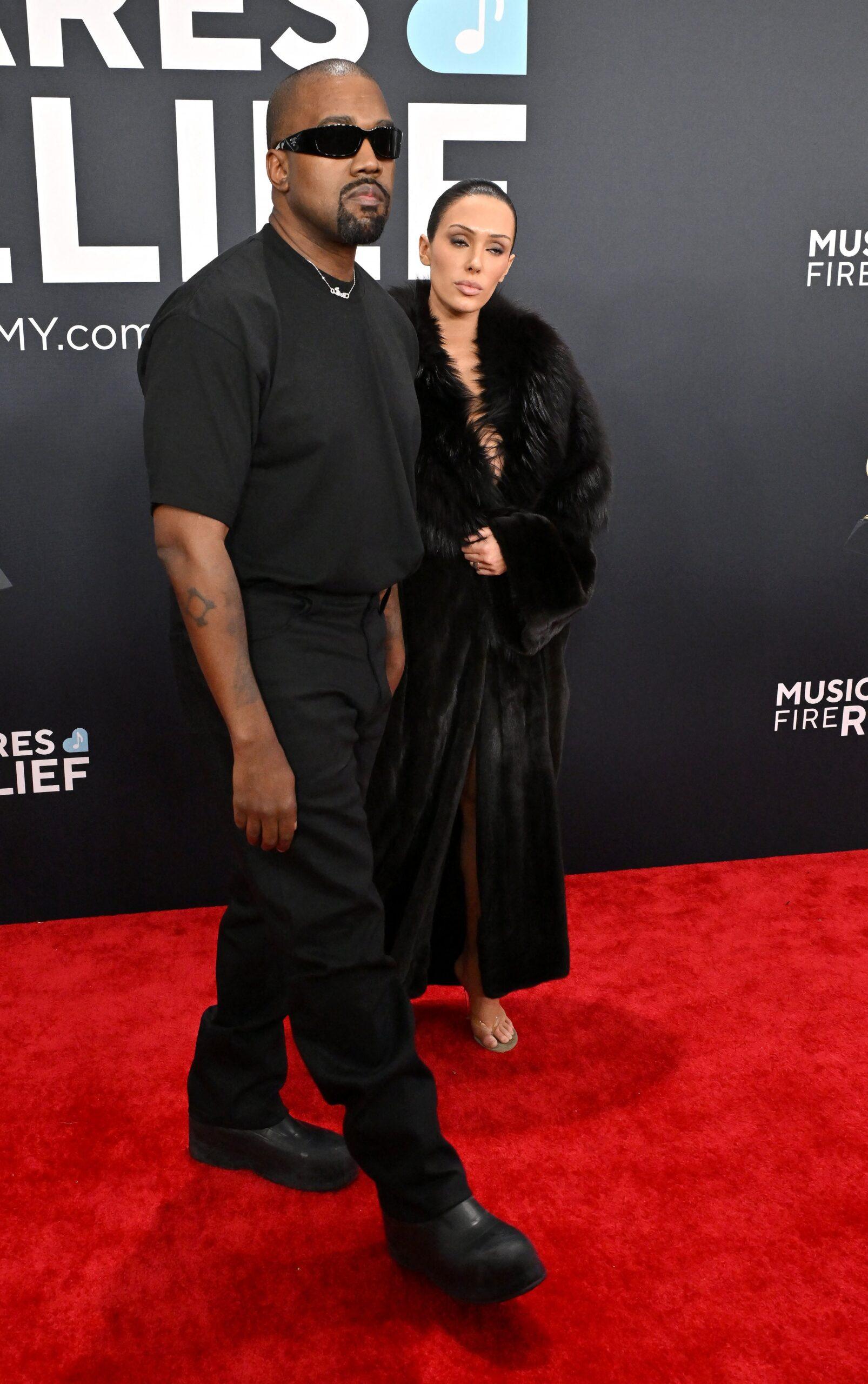 Kanye West and Bianca Censori at 67th Annual Grammy Awards