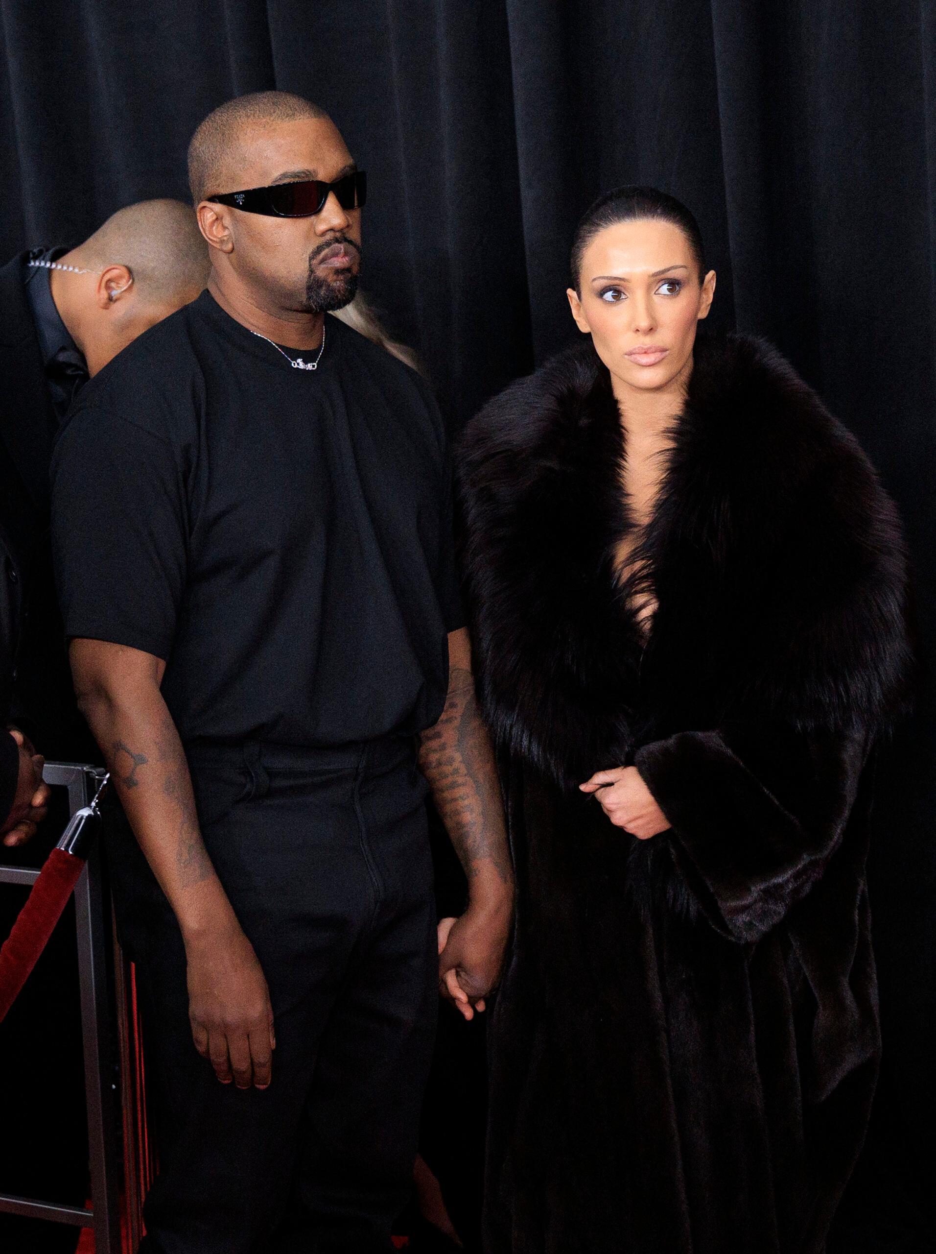 Kanye West and Bianca Censori at 67th Annual Grammy Awards