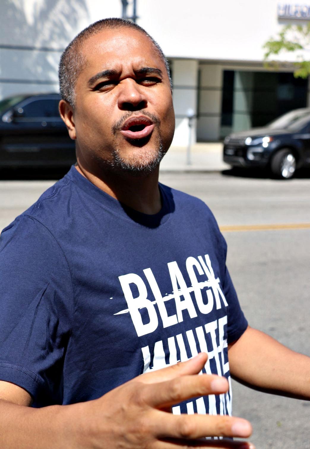 Irv Gotti spotted after a lunch meeting in Los Angeles