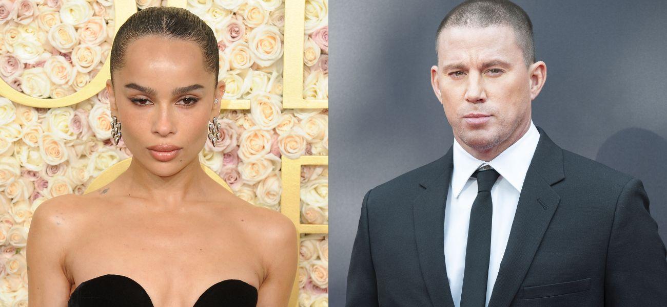 Zoë Kravitz (left) Channing Tatum (right)