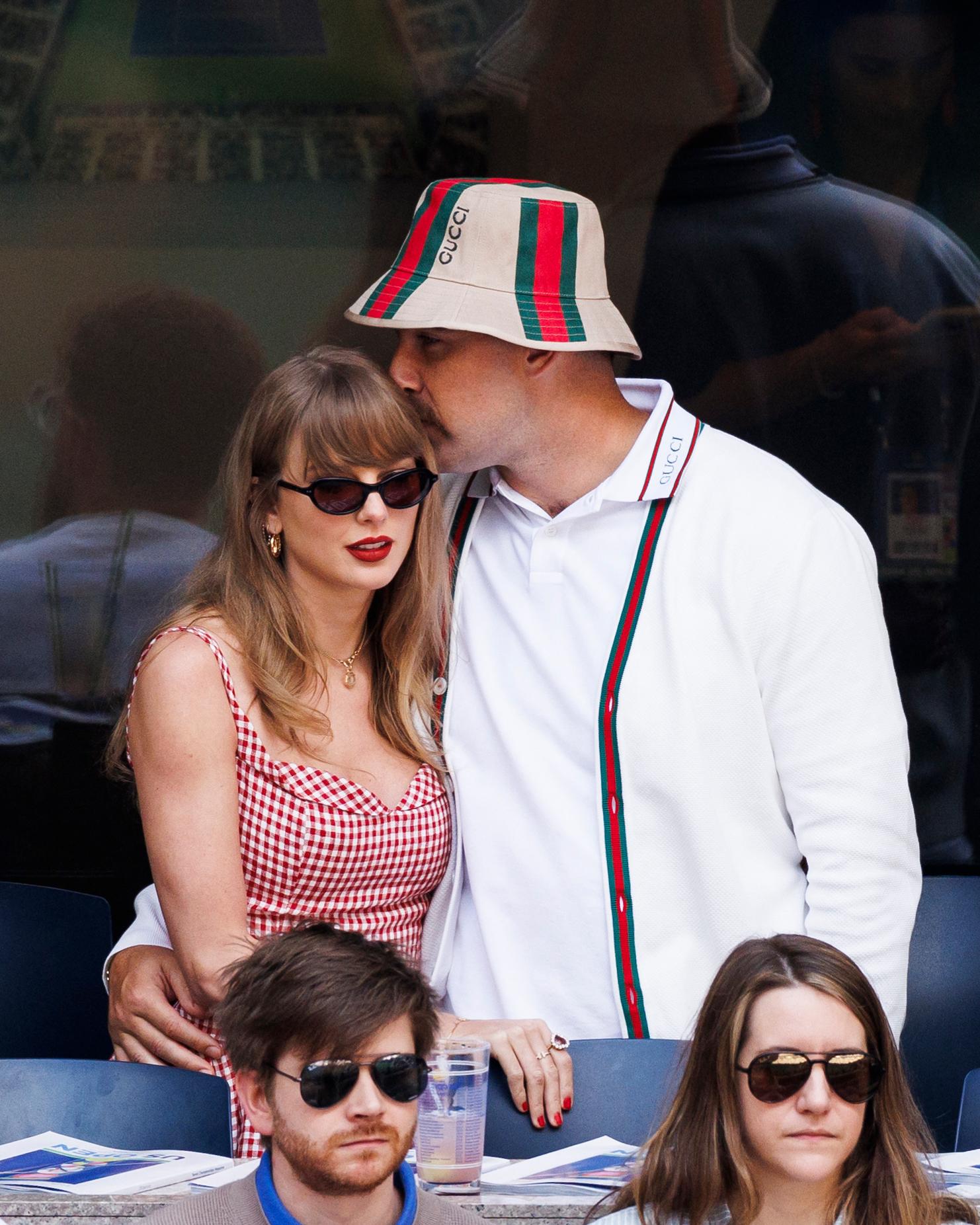 Taylor Swift and Tarvis Kelis put a very loved offer in the US Open