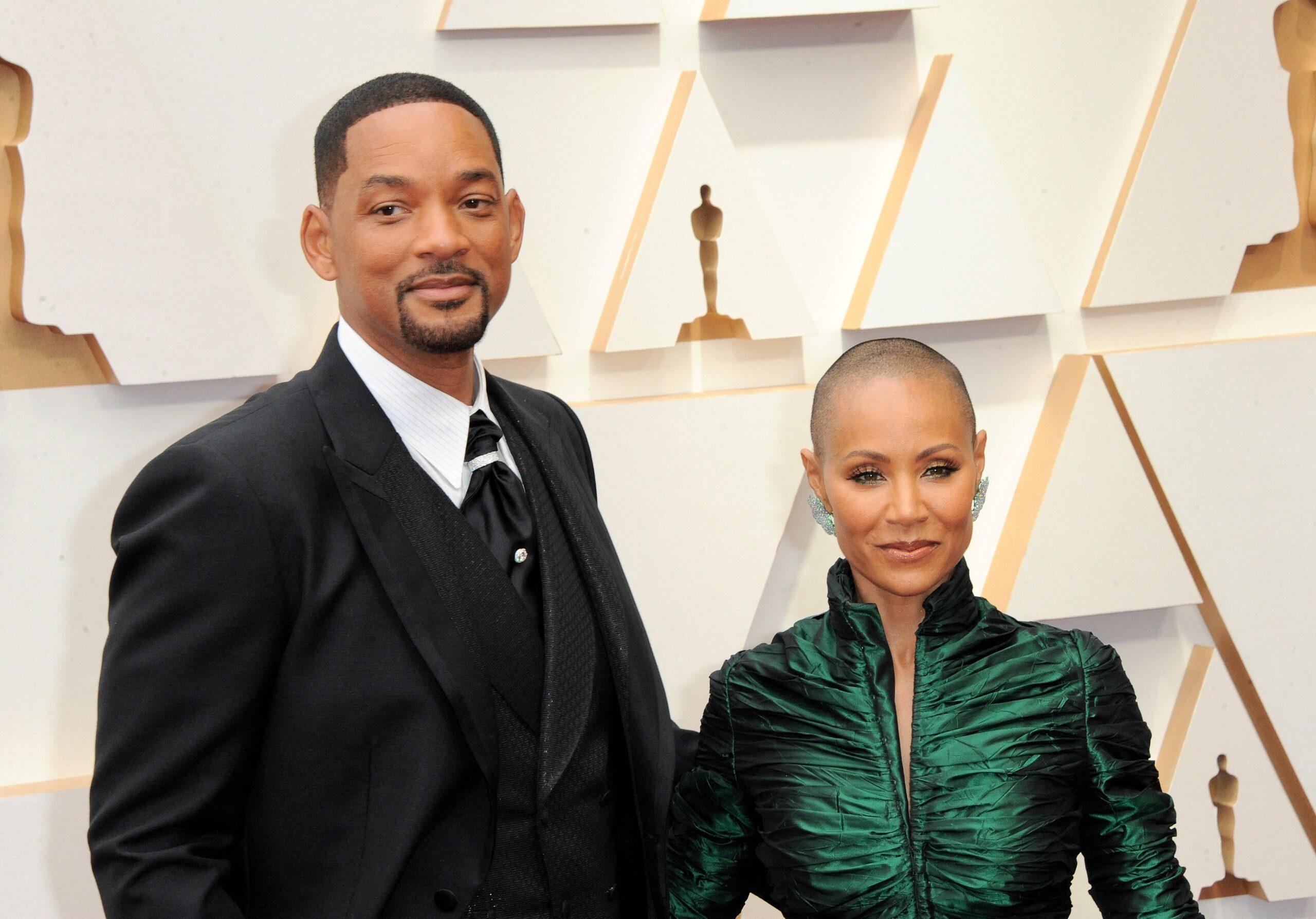 Will Smith and Jada Pinkett Smith at 