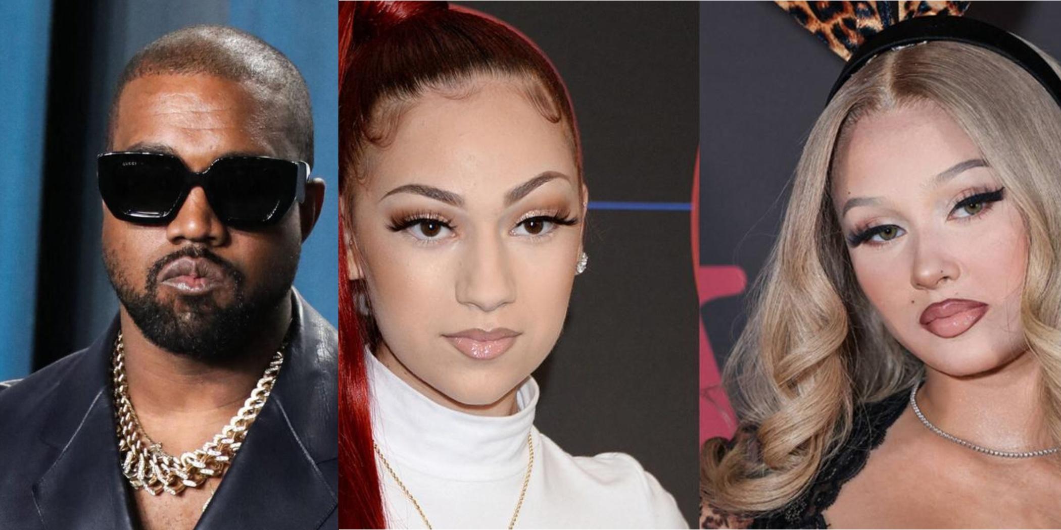 Kanye West, Bhad Bhabie, and Alabama Barker