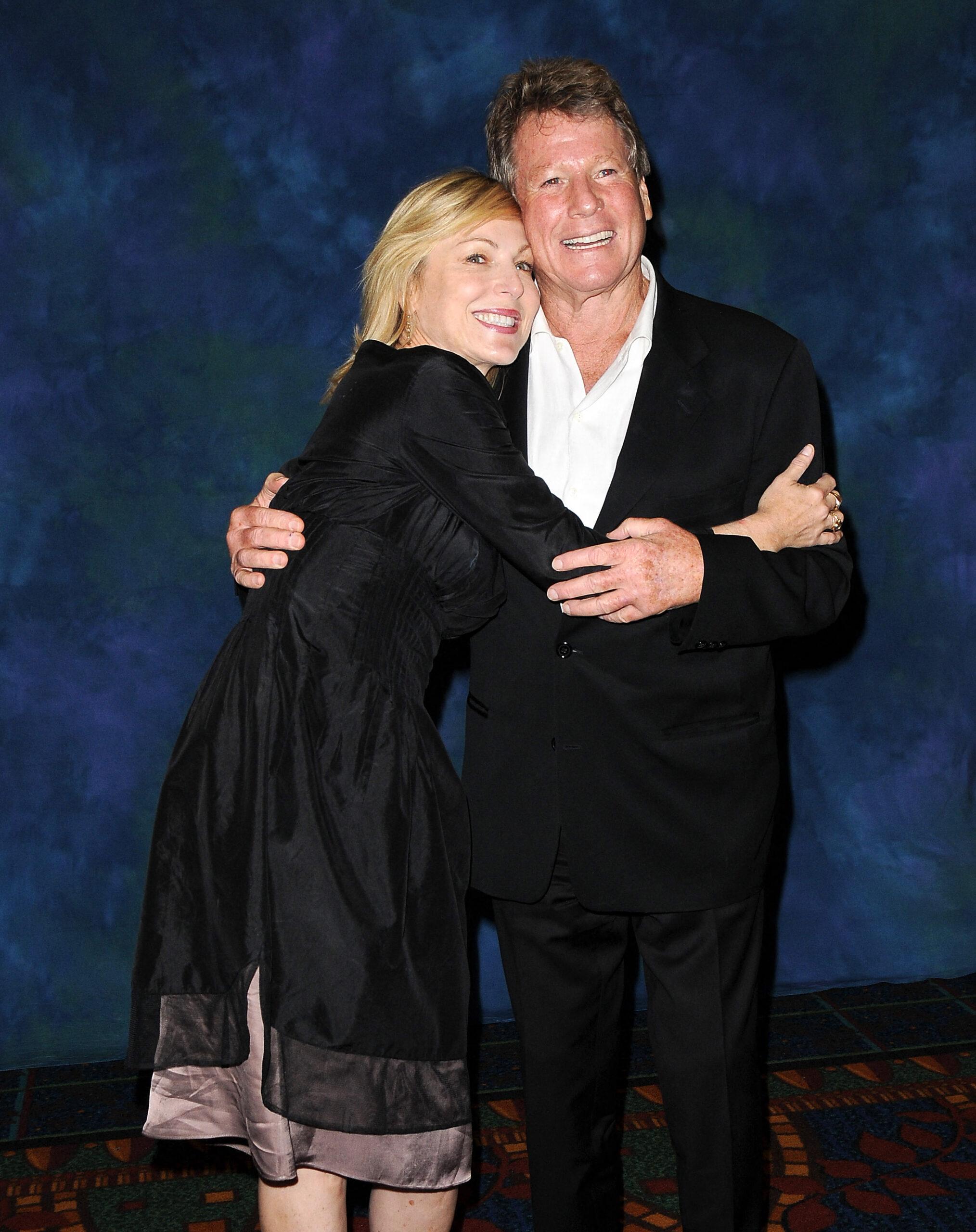 Tatum O'Neal and her father Ryan O'Neal