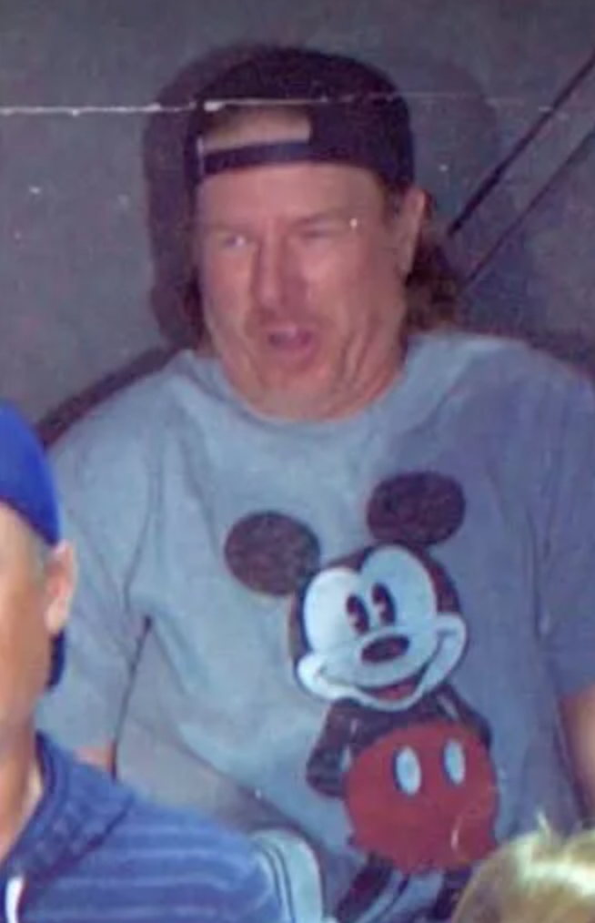 Chip Gaines on a Disney coaster