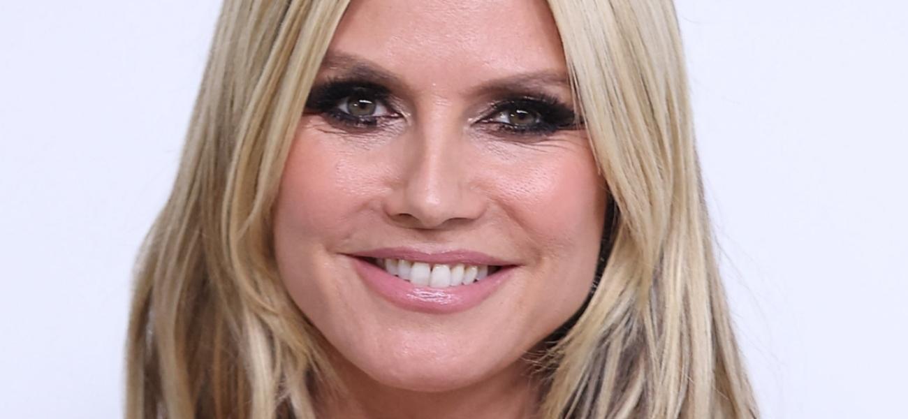 Heidi Klum close up