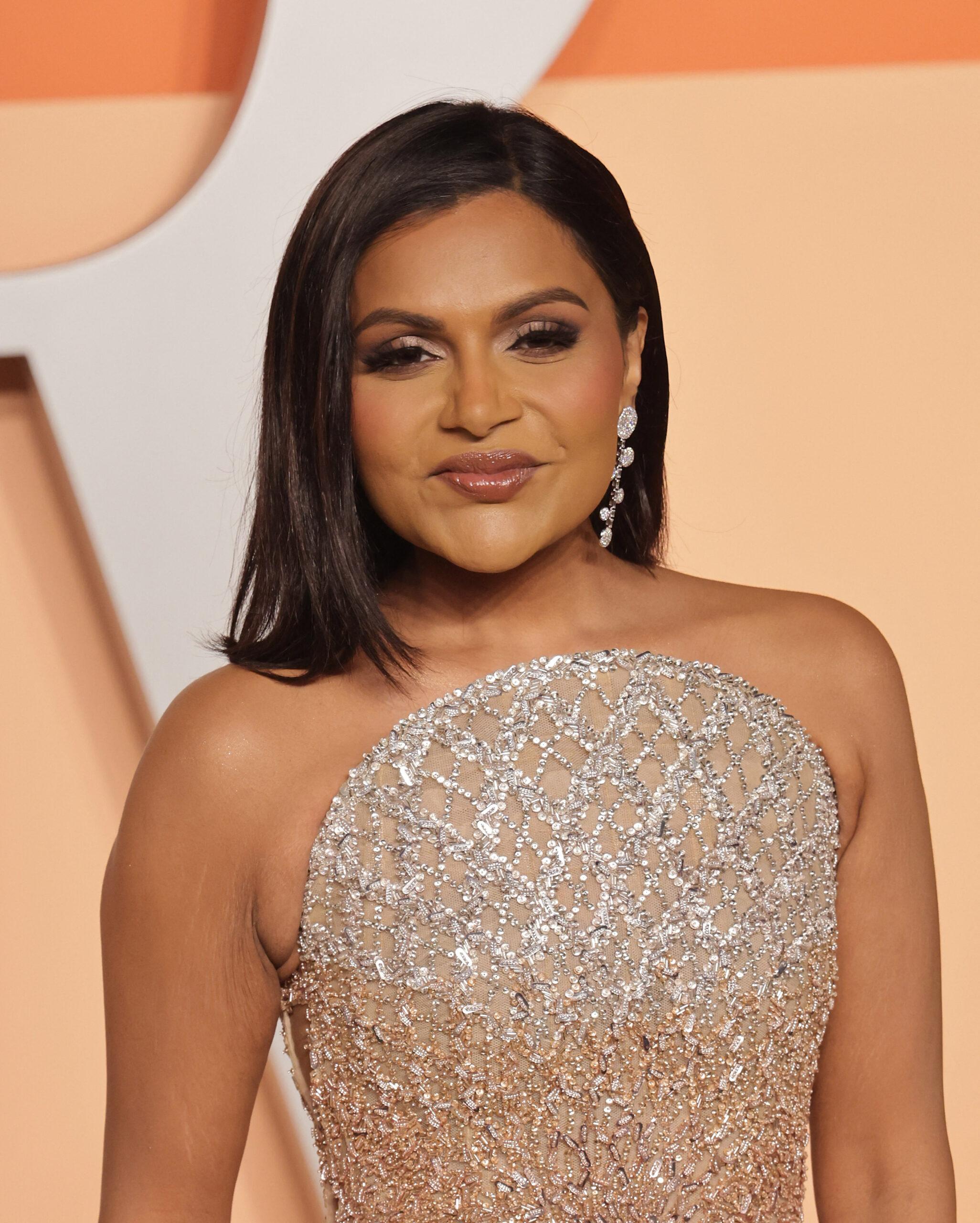 Mindy Kaling at the 2025 Vanity Fair Oscar Party