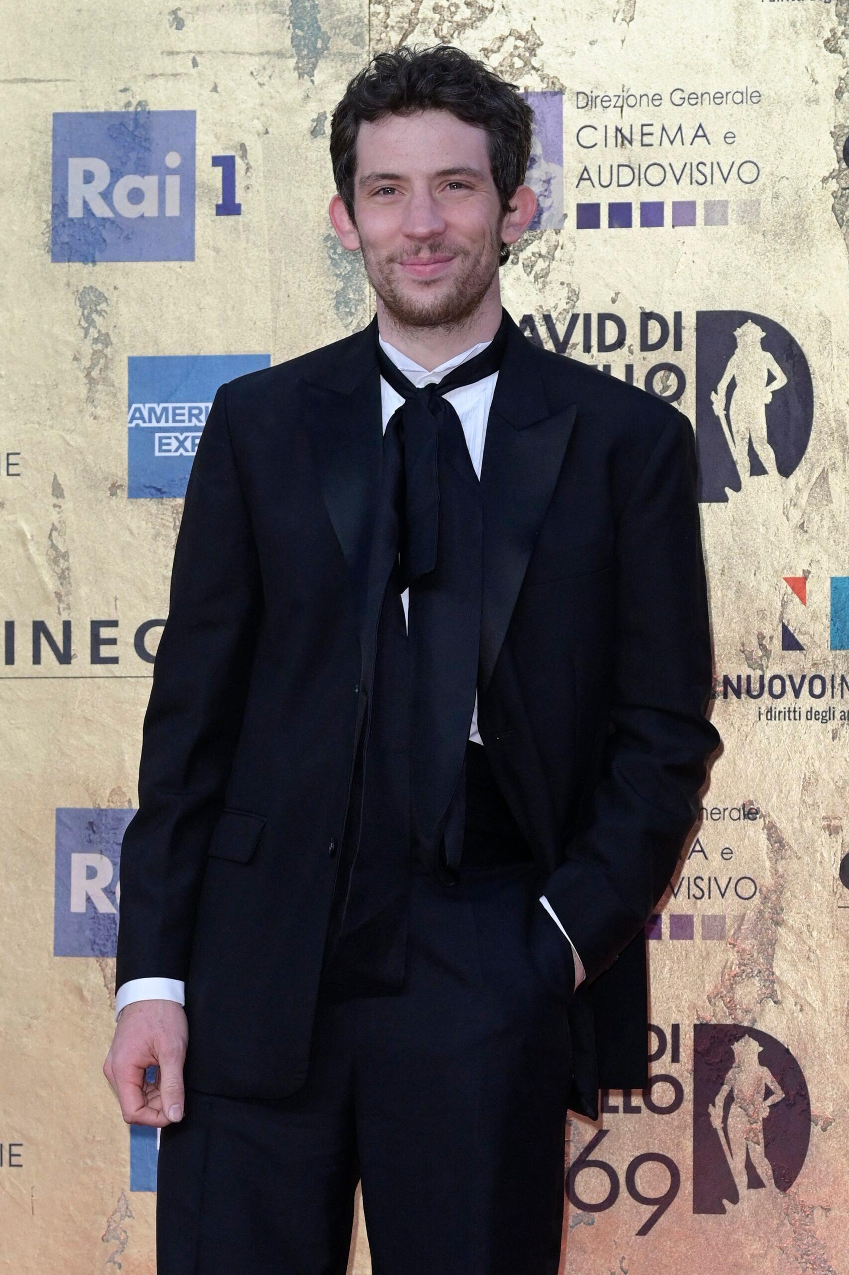 Josh O'Connor at Premi David di Donatello 2024 red carpet in Rome, Italy - 3 May 2024