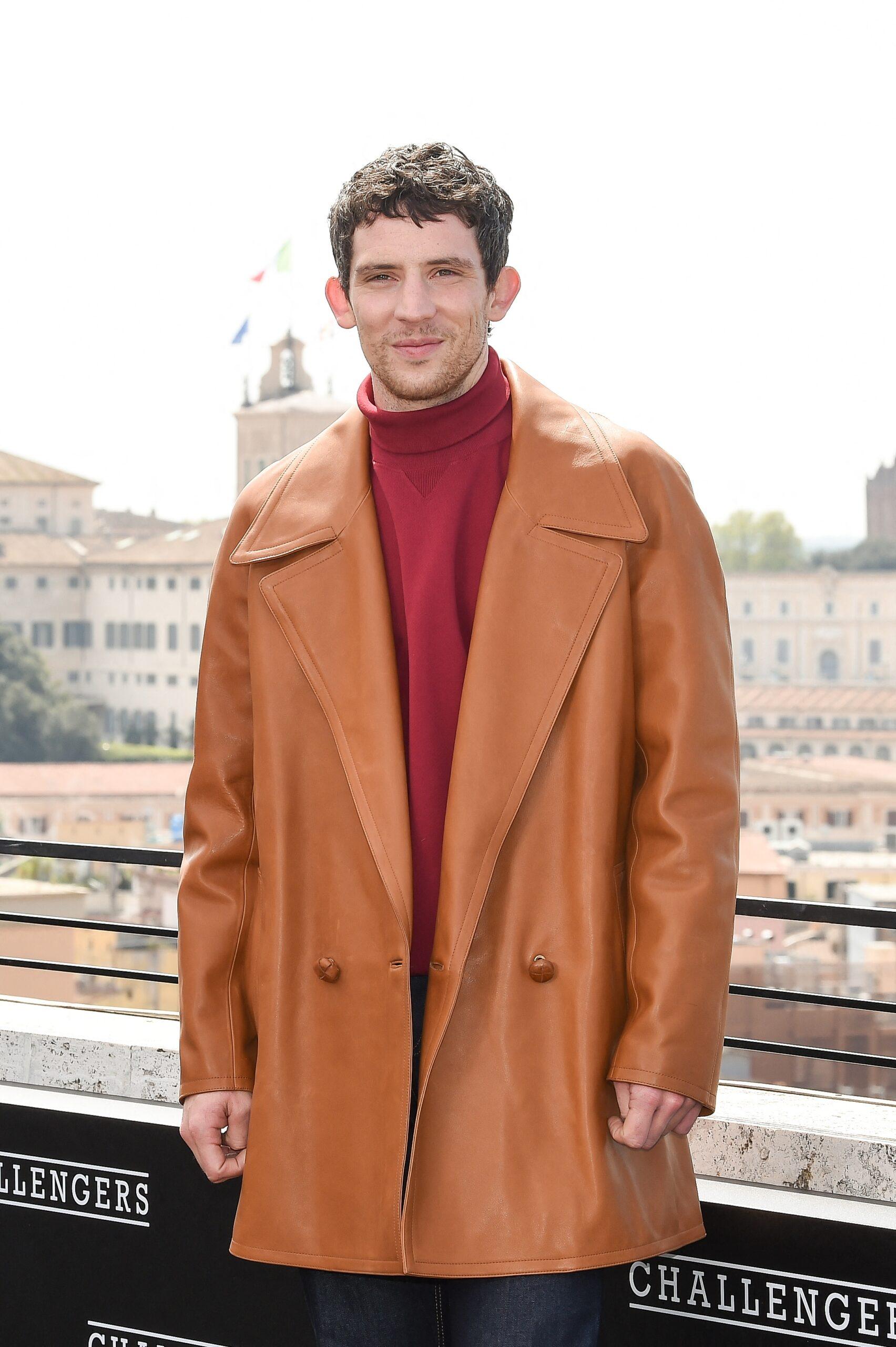 Josh O'Connor attends Presentation of the movie Challangers in Rome