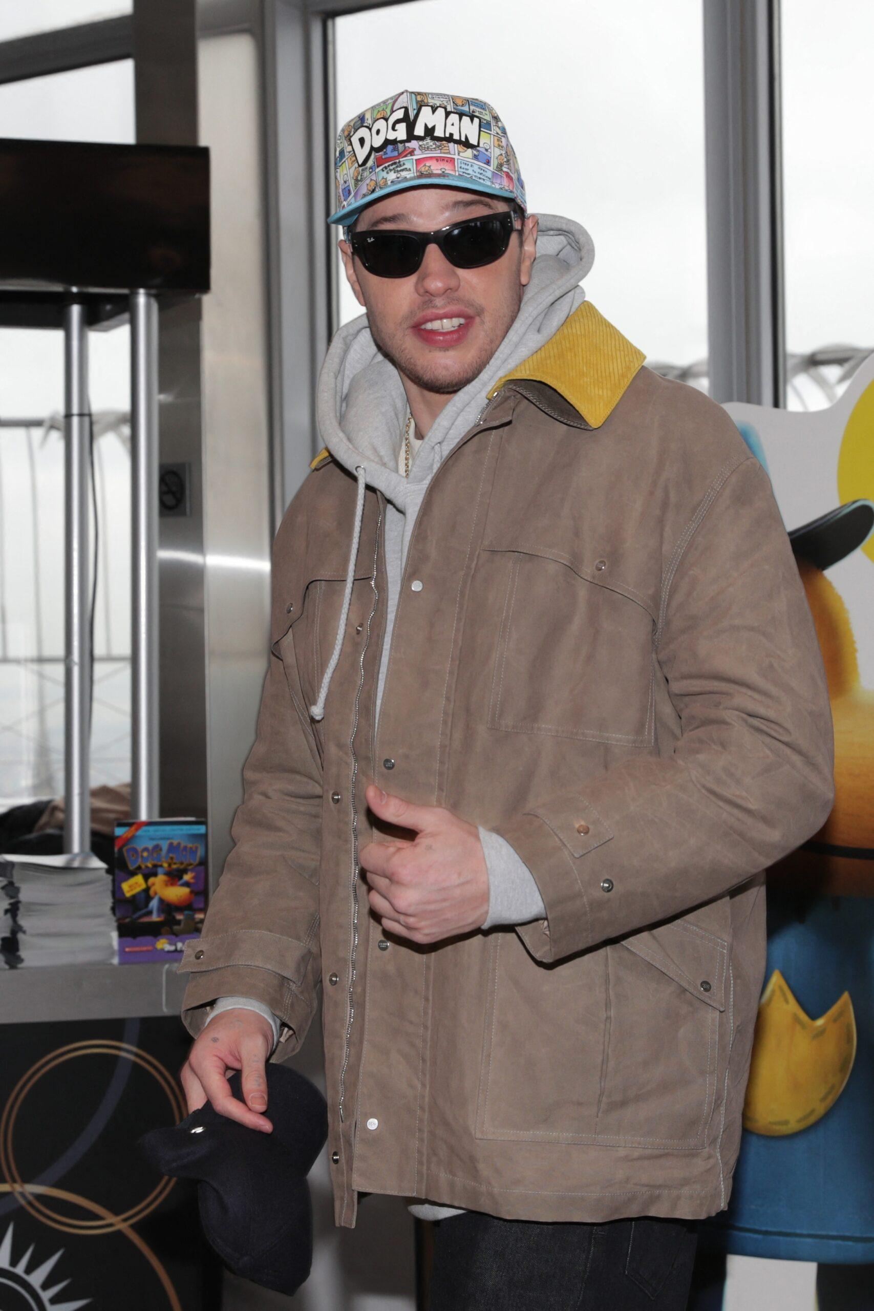 Pete Davidson wearing sunglasses