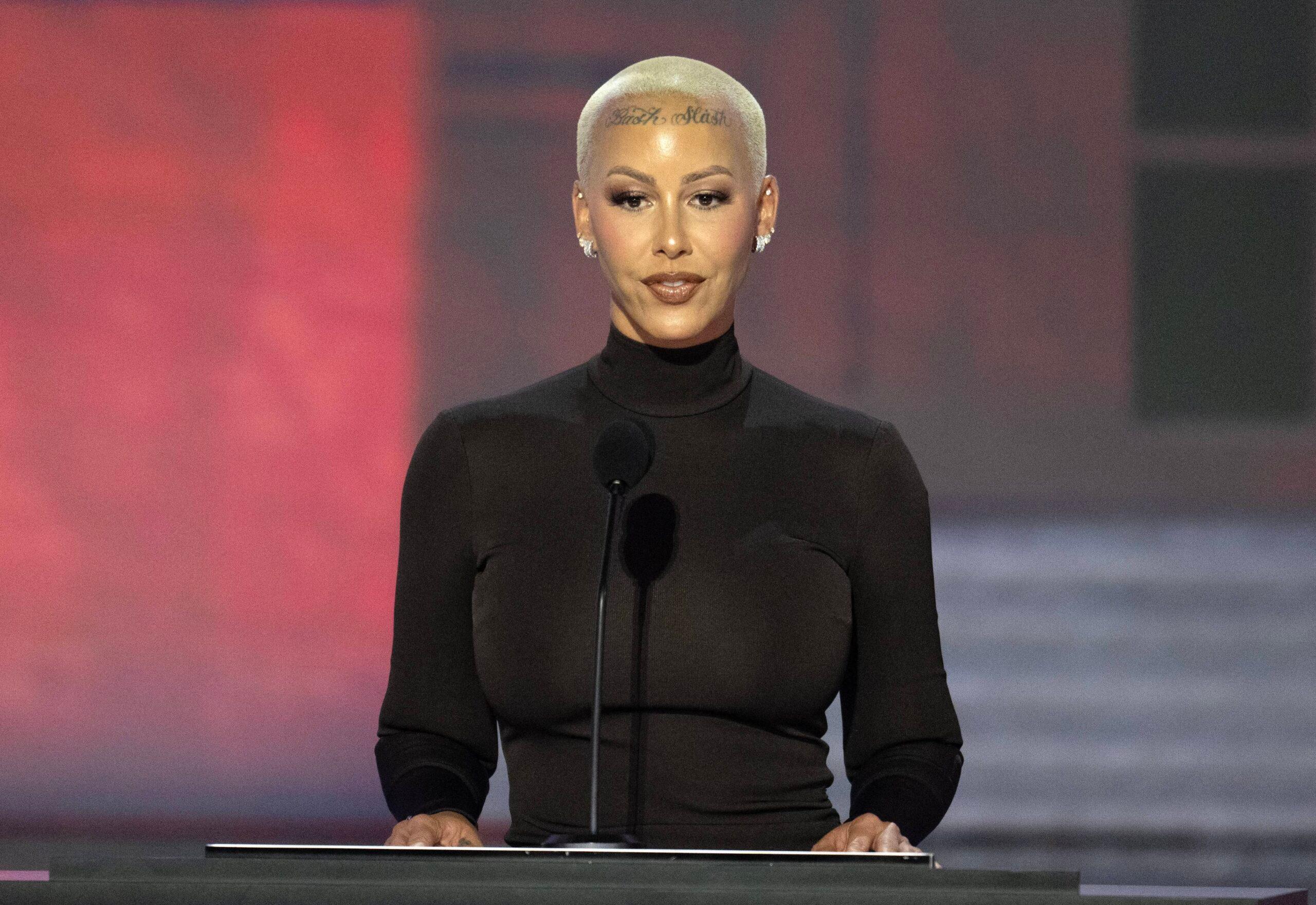 Amber Rose at the 2024 Republican National Convention Day 1