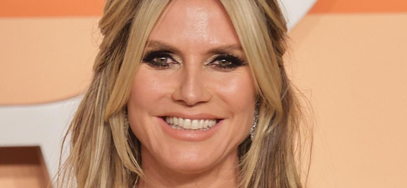 Heidi Klum close up