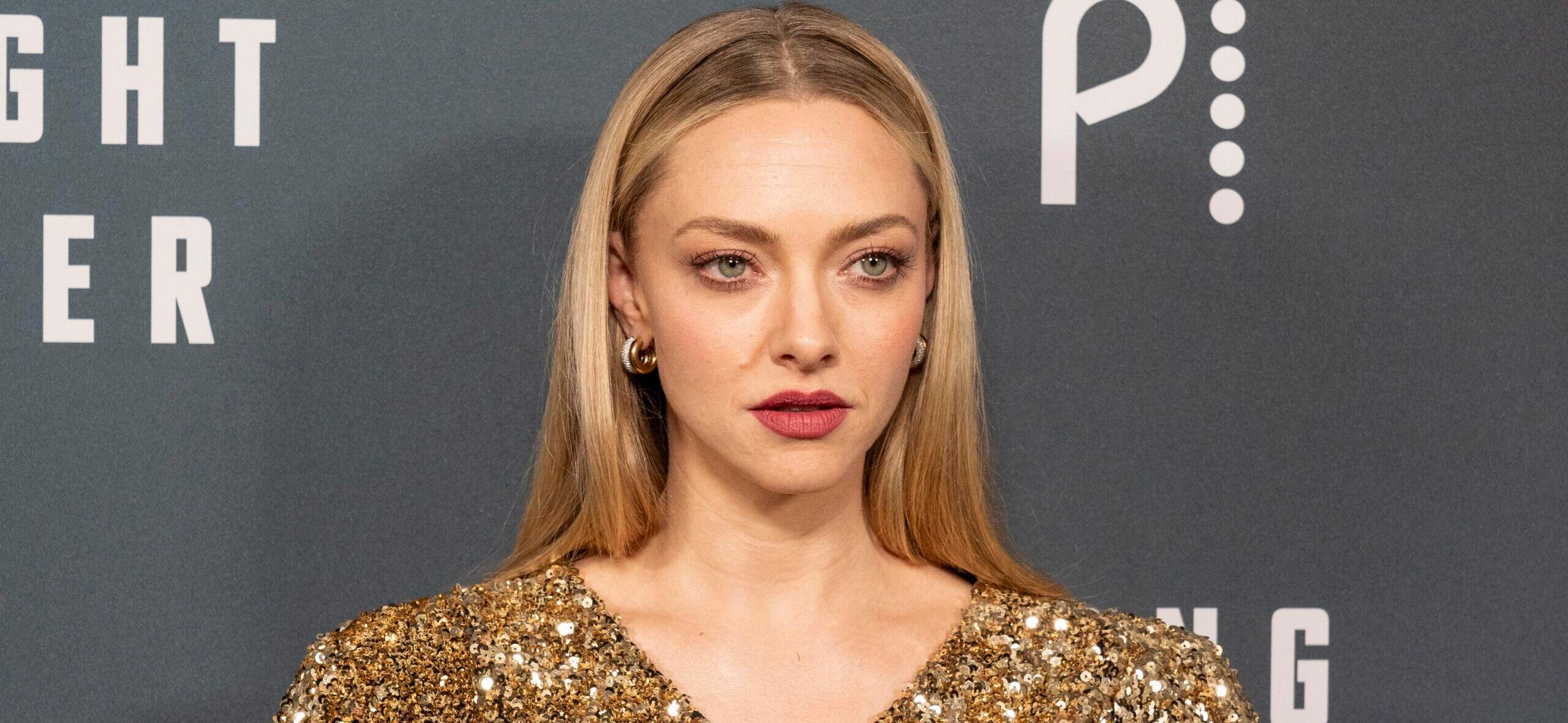 Amanda Seyfried at the premiere for her movies 'Long Bright River' by Peacock