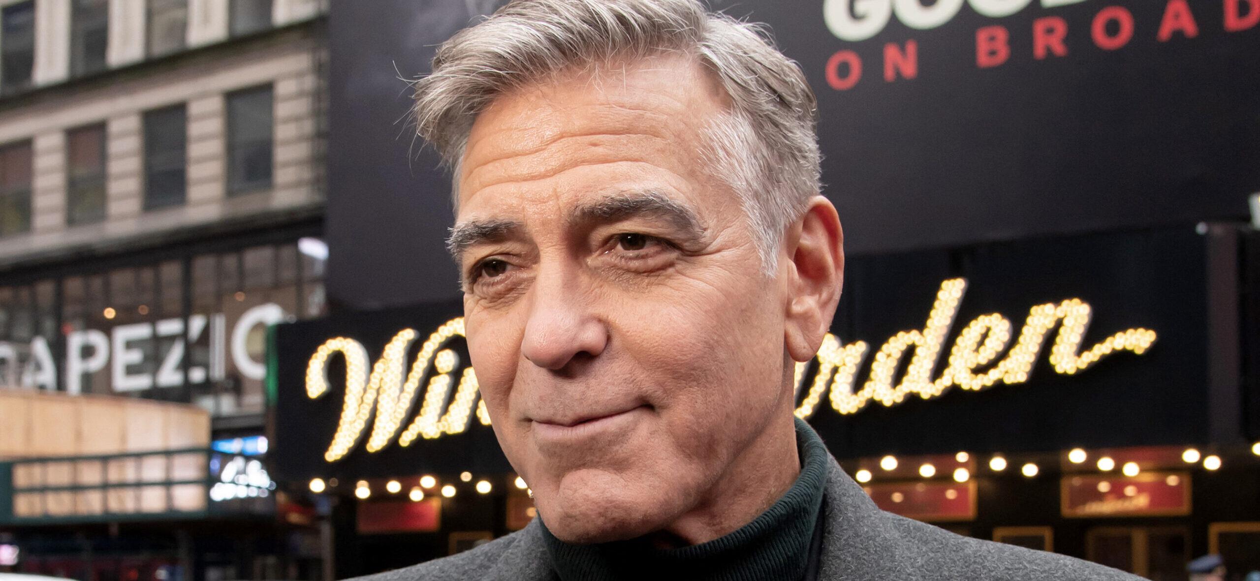 George Clooney At Meet the Cast Of "Good Night, And Good Luck"