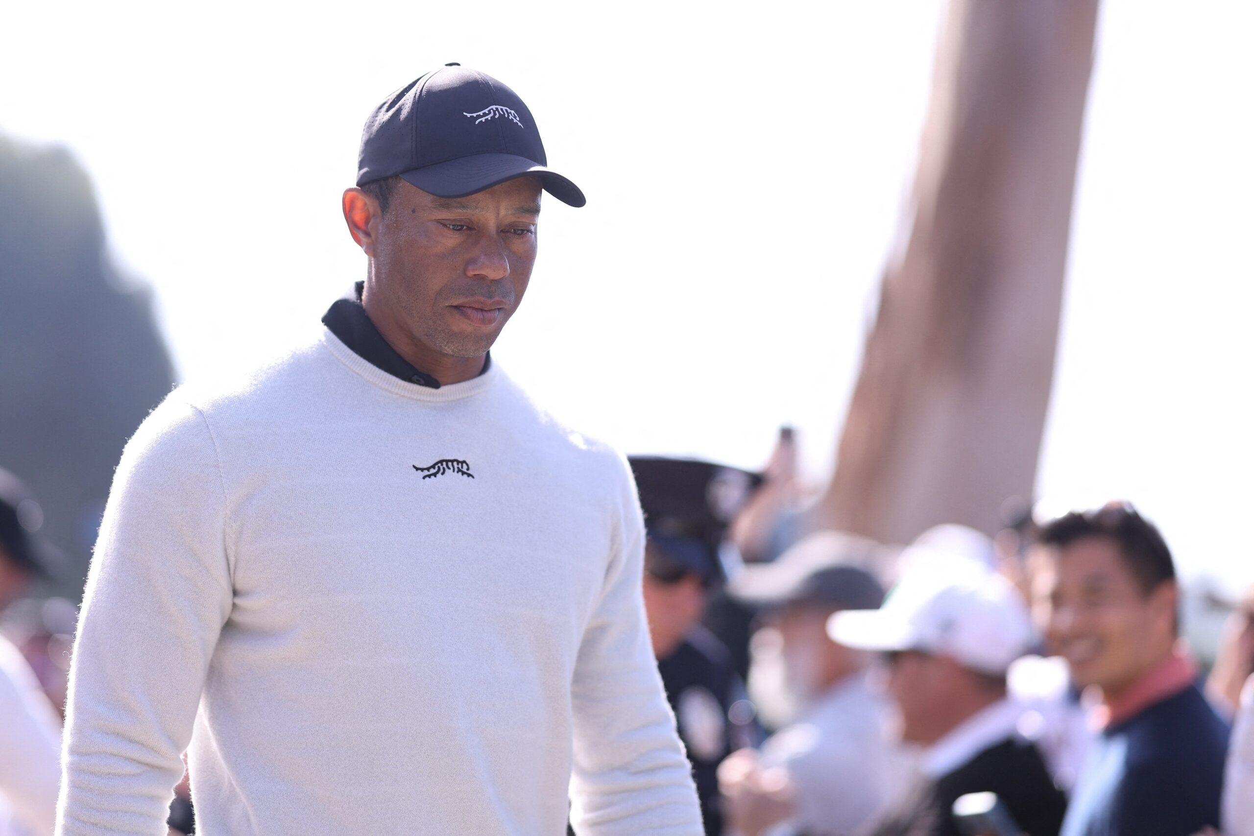 Tiger Woods at the 2024 PGA Tour The Genesis Invitational