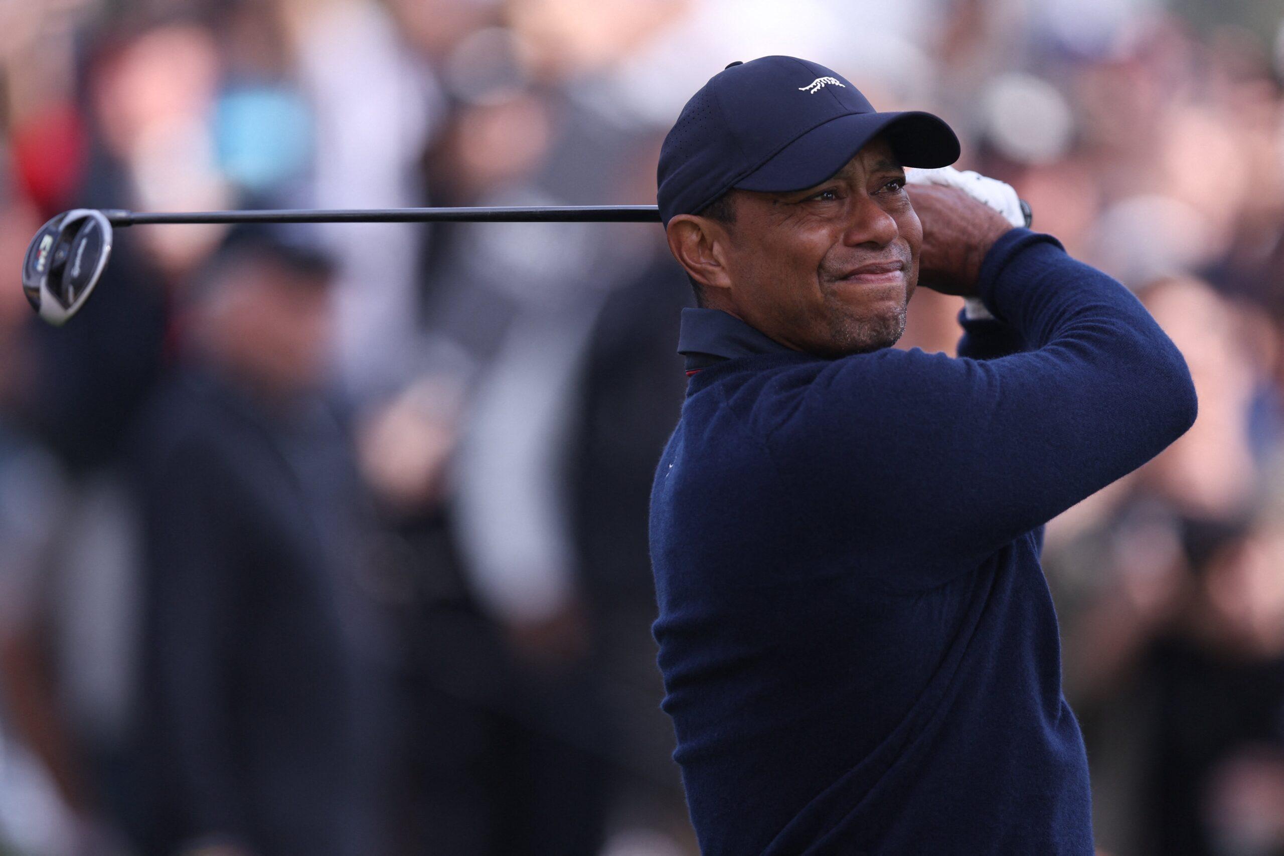 Tiger Woods at the 2024 PGA Tour The Genesis Invitational