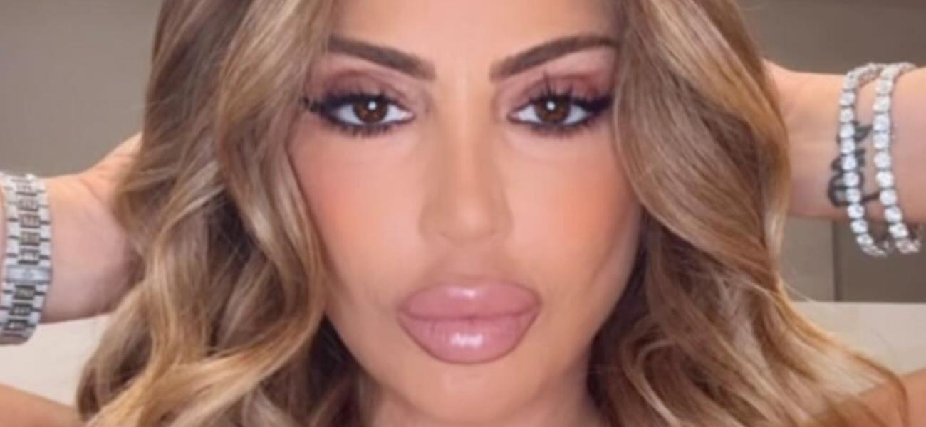 Larsa Pippen close up